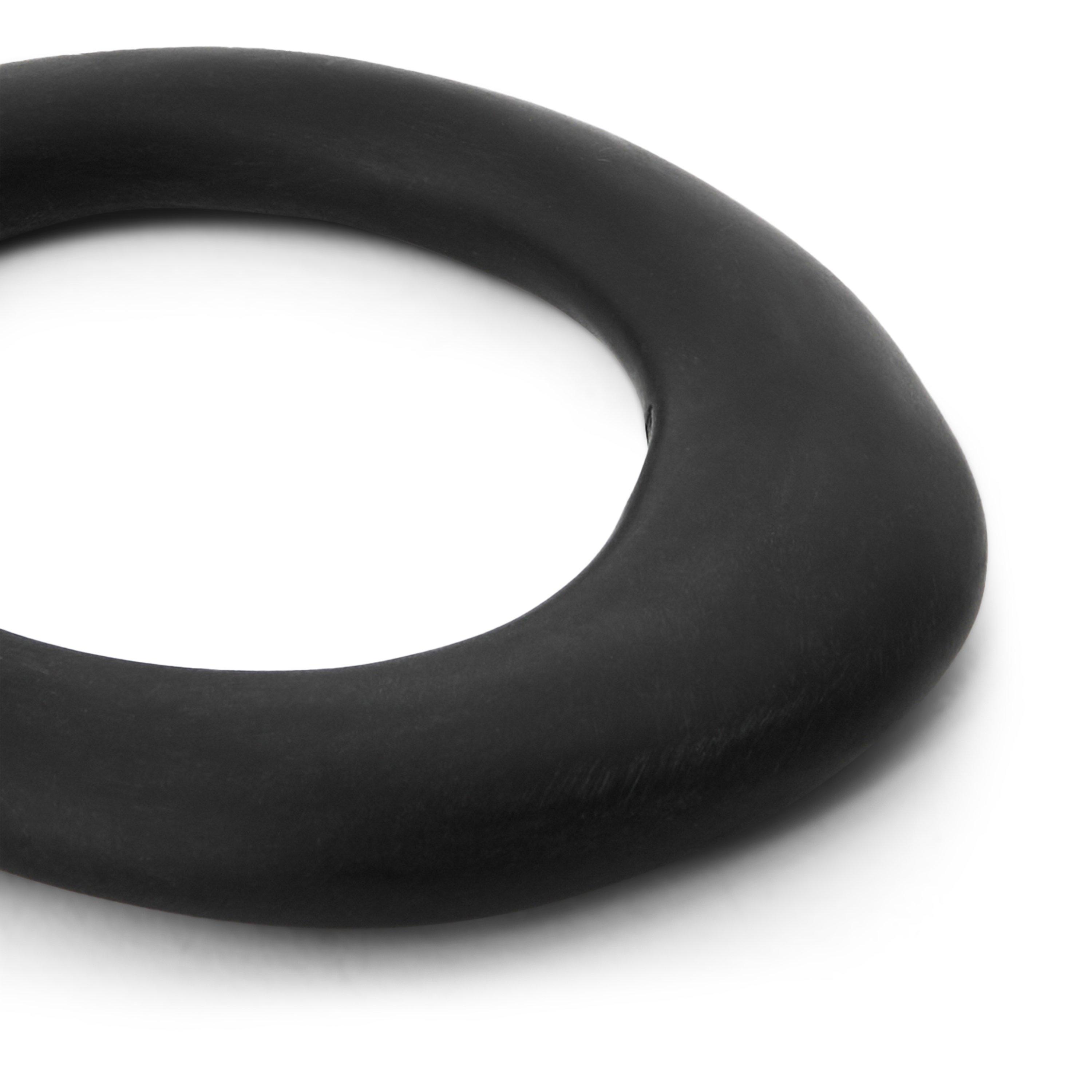 BLACK - Dinosaur Designs - Drift Small Bangle09 - 2