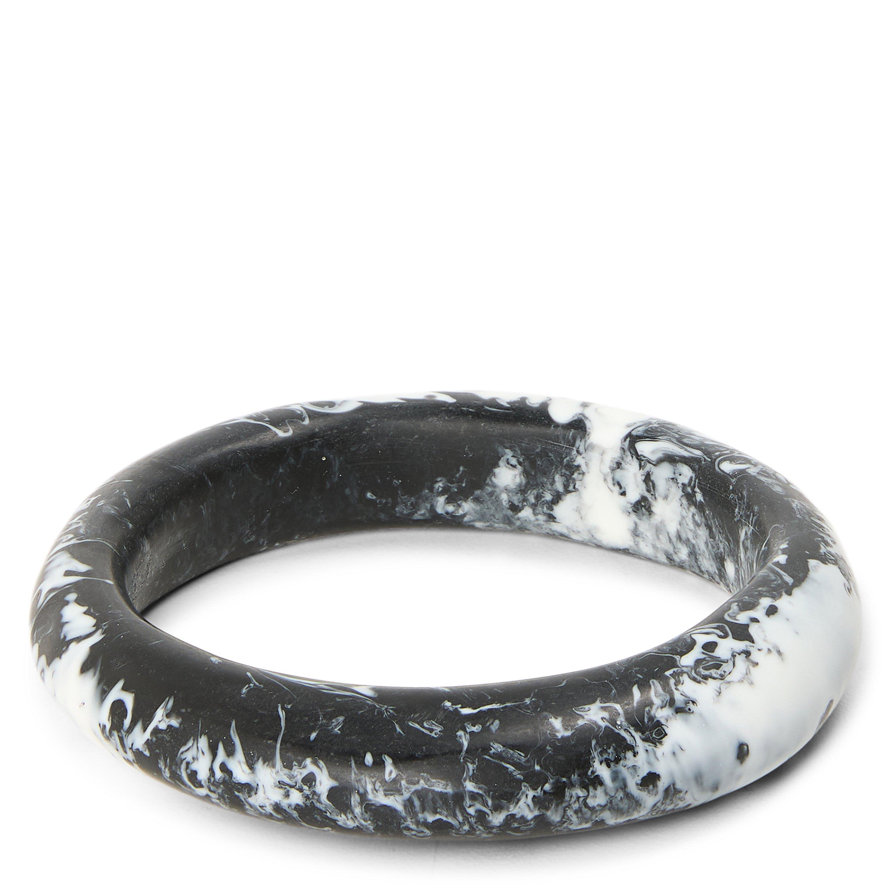 BLACK AND OTHER - Dinosaur Designs - Small Organic Bangle09 - 1