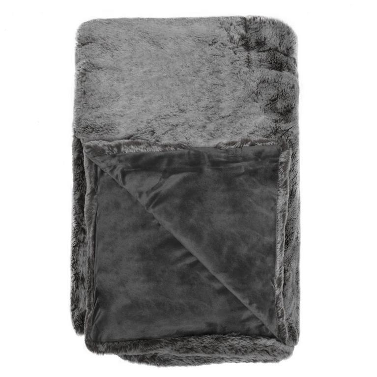 Argent - Hotel Collection - Tip Faux Fur Throw - 1