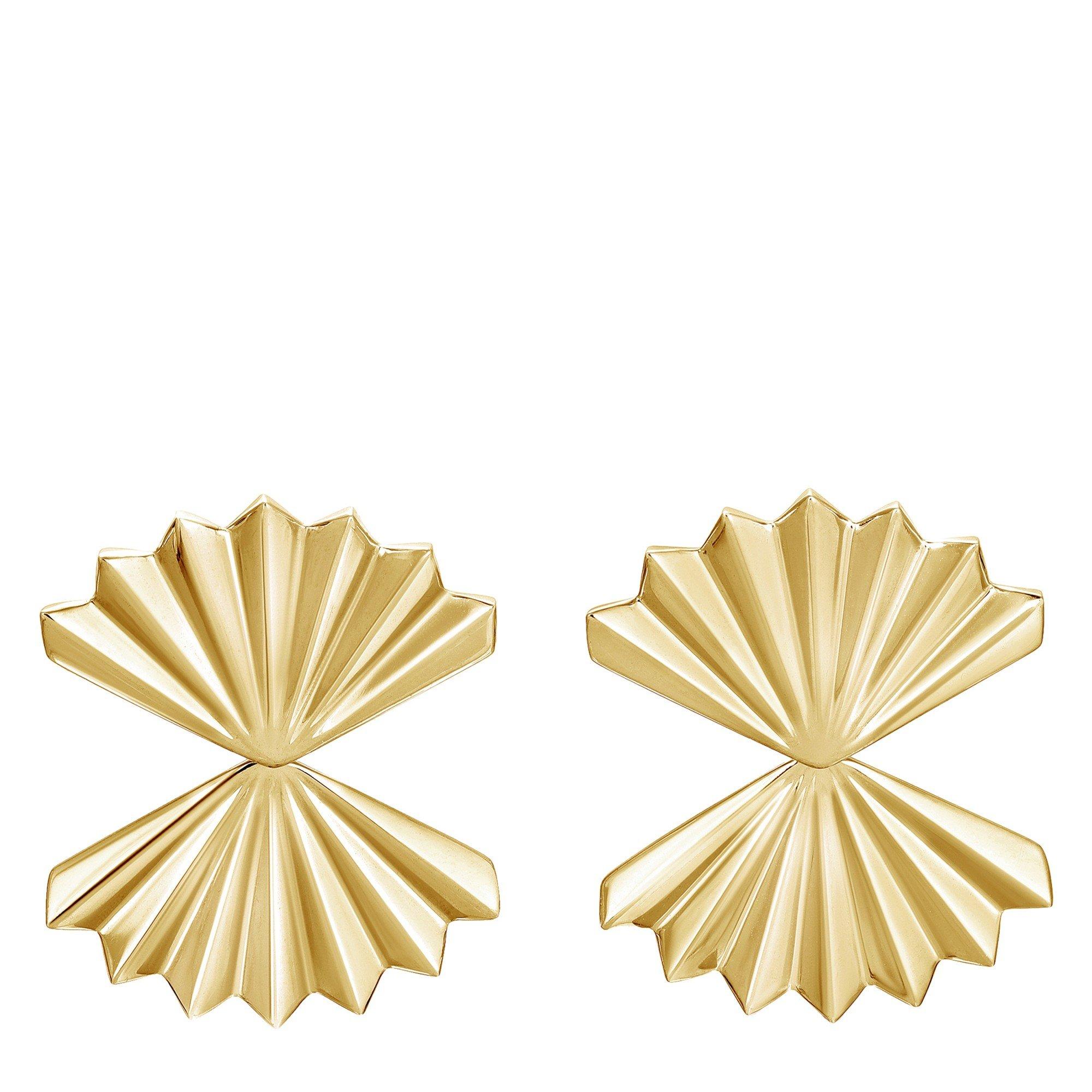 GOLD - Anita - AK LARGE FAN EARINGS