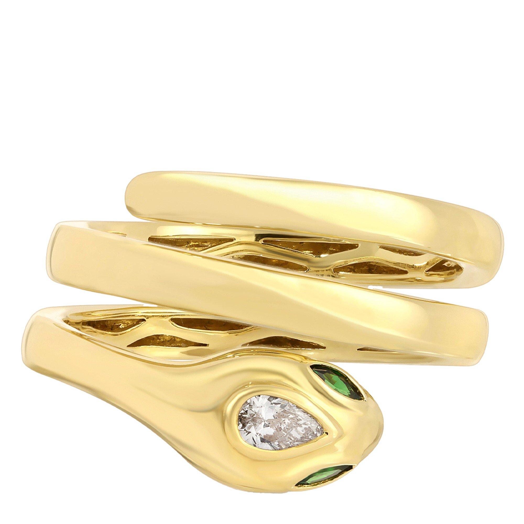 GOLD - Anita - AK PINKY SNACK COIL RING