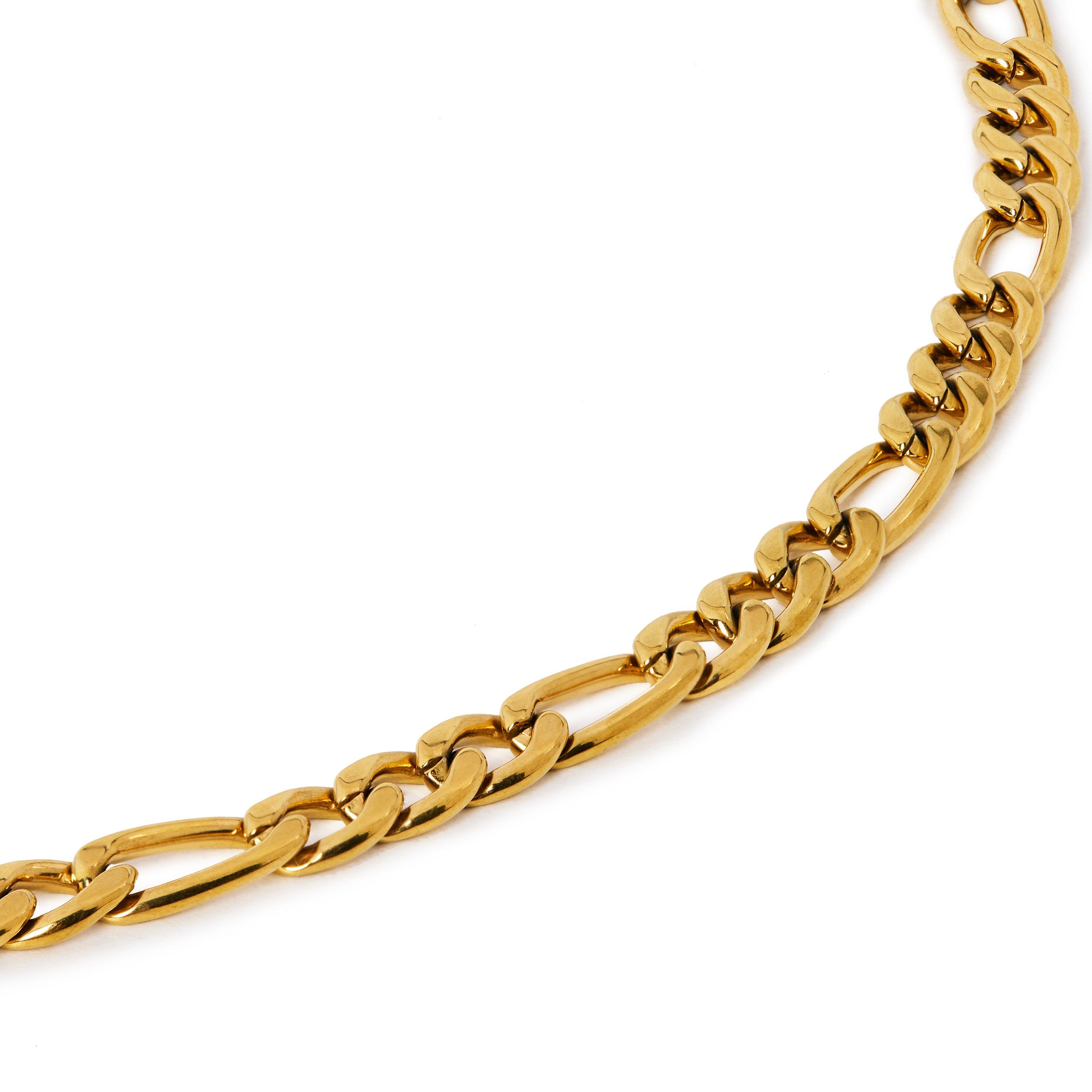 GOLD - Anisa Sojka - Dainty Curb Chain Necklac - 2
