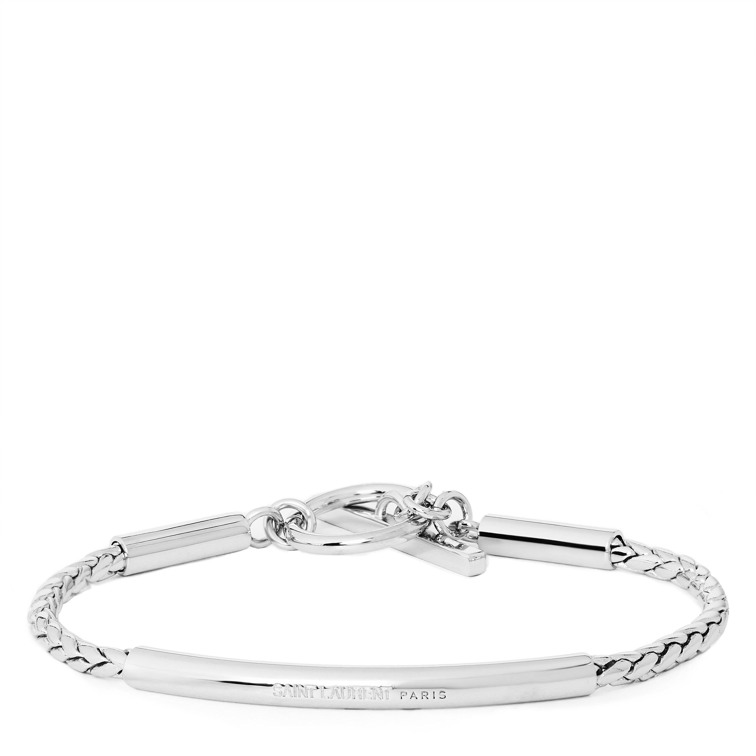 SILVER - Saint Laurent - BRACELET MULTI TUBES - 1