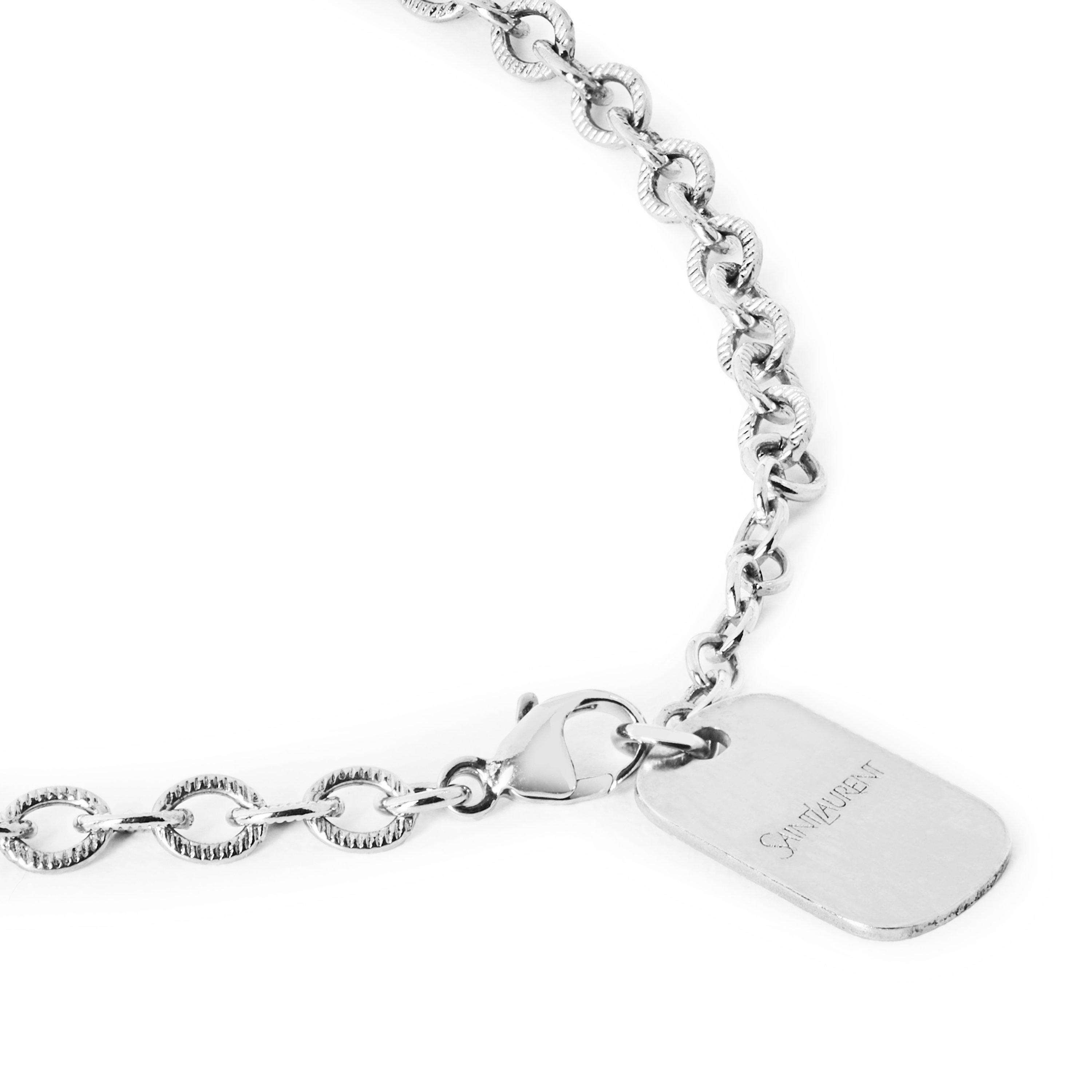 SILVER - Saint Laurent - BRACELET CHAINE 6 - 2