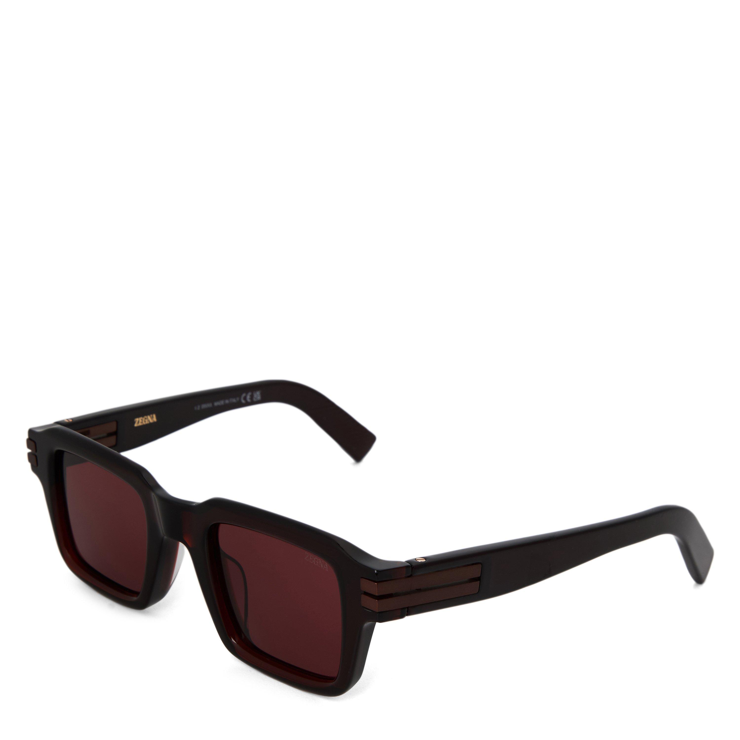RED AND OTHER - Zegna - ZEGNA M SQUARE ACETATE SG - 1