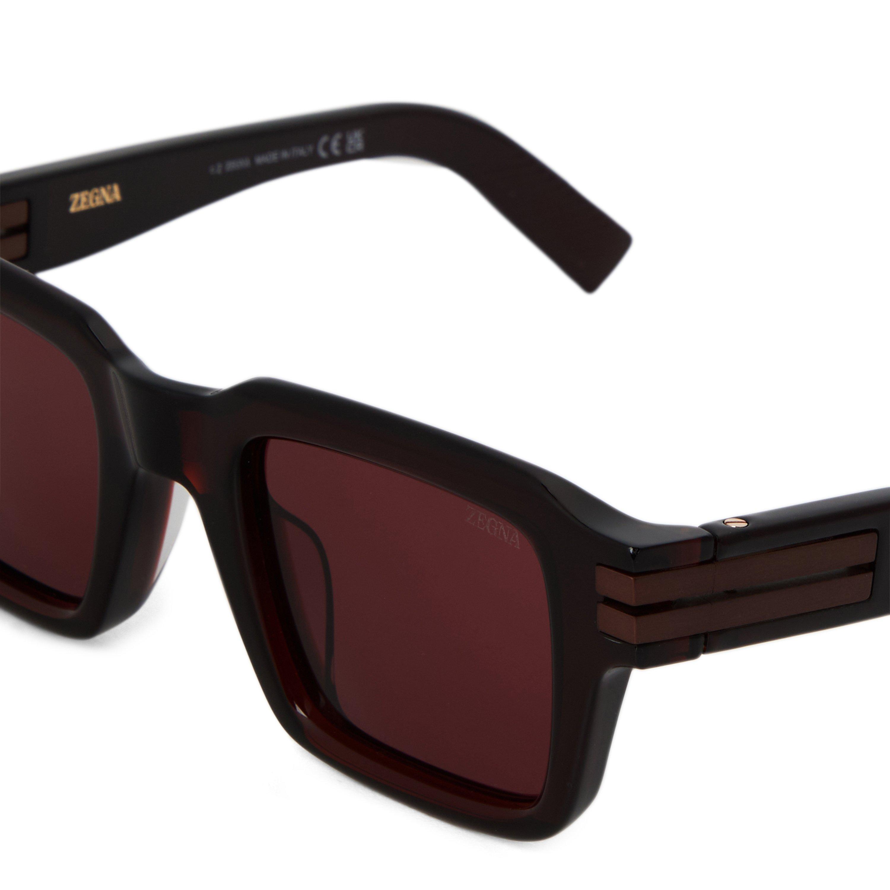 RED AND OTHER - Zegna - ZEGNA M SQUARE ACETATE SG - 3