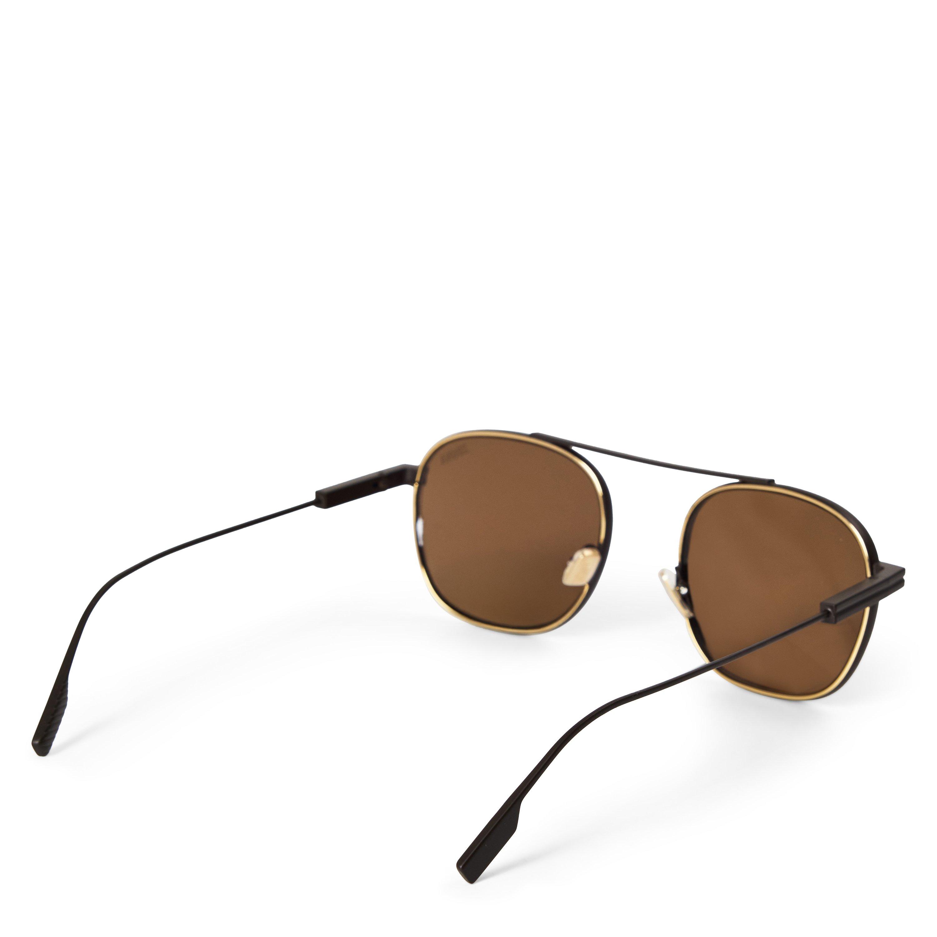 BROWN BROWN - Zegna - ZEGNA M METAL AVIATOR SG - 2