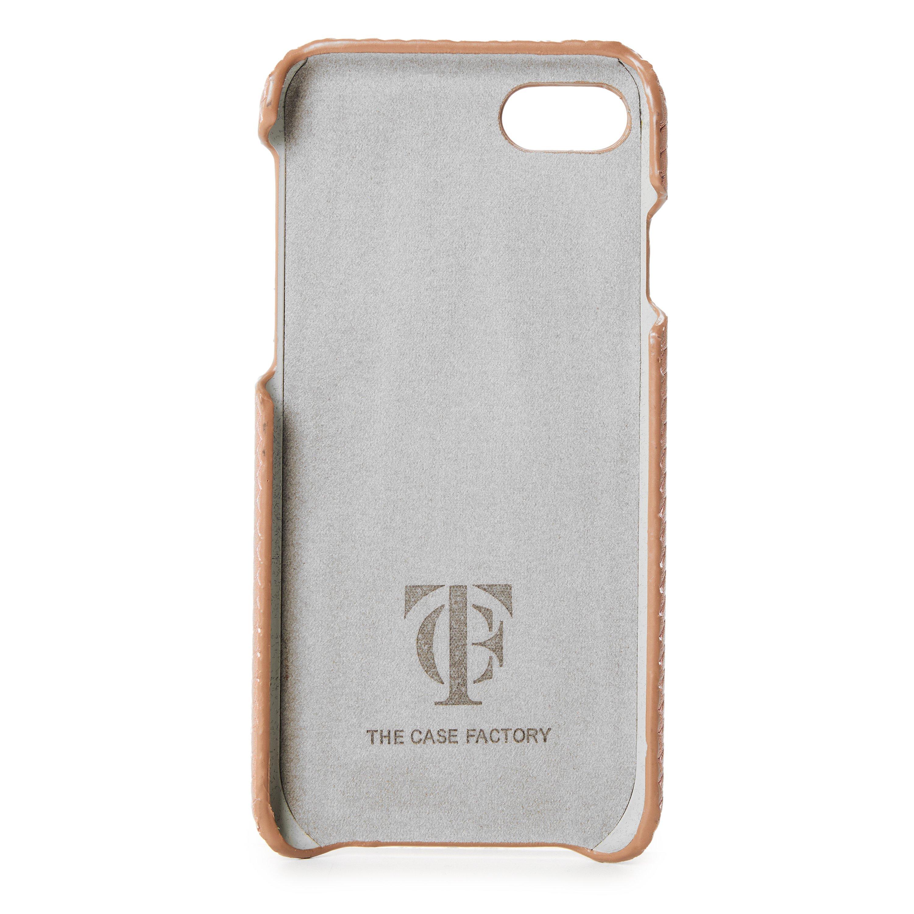 NO COLOUR - The Case Factory - CF IPH7 BRAIDED LTH CASE - 2