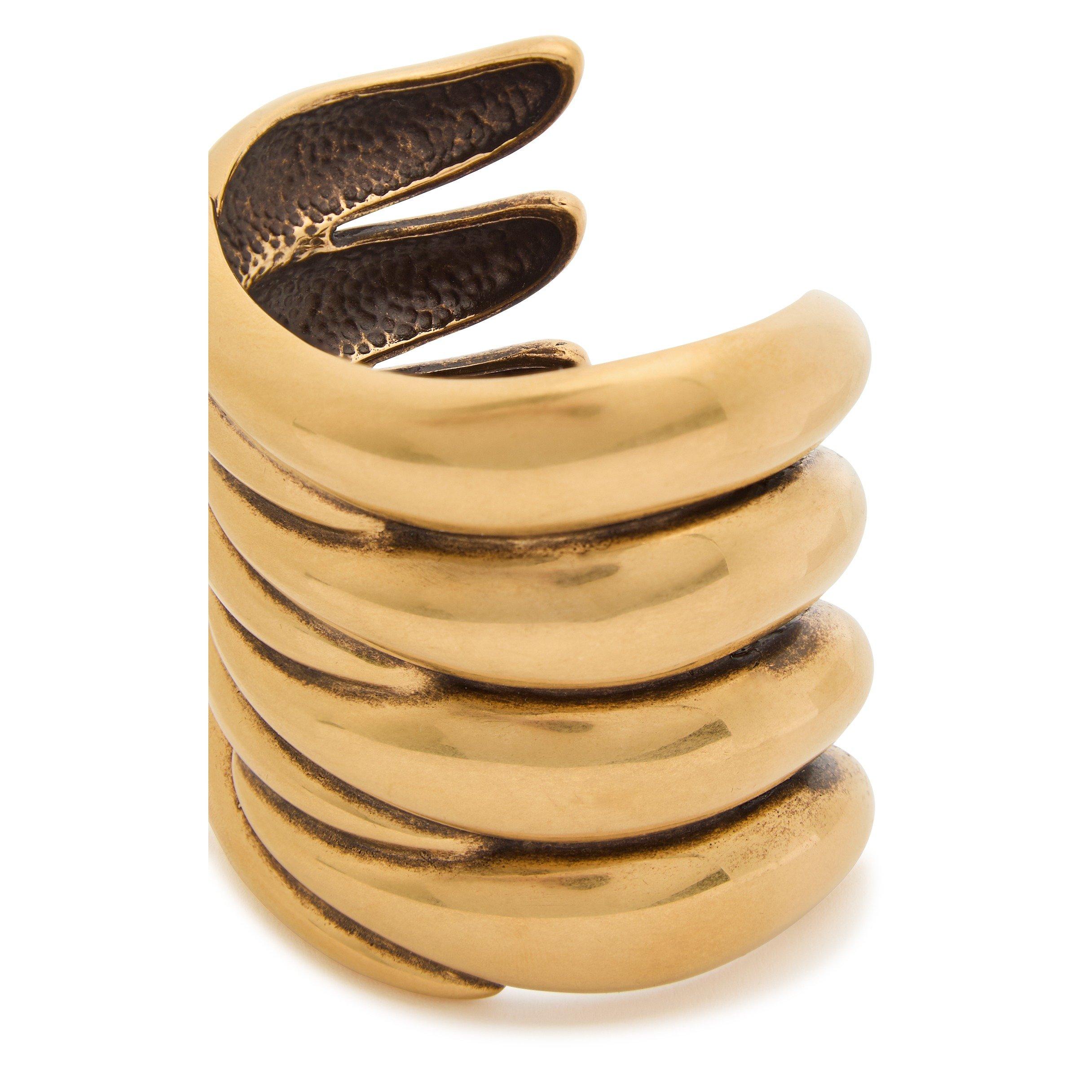 GOLD - Khaite - CYCLONE BRACELET - ANTIQUE GOL - 4