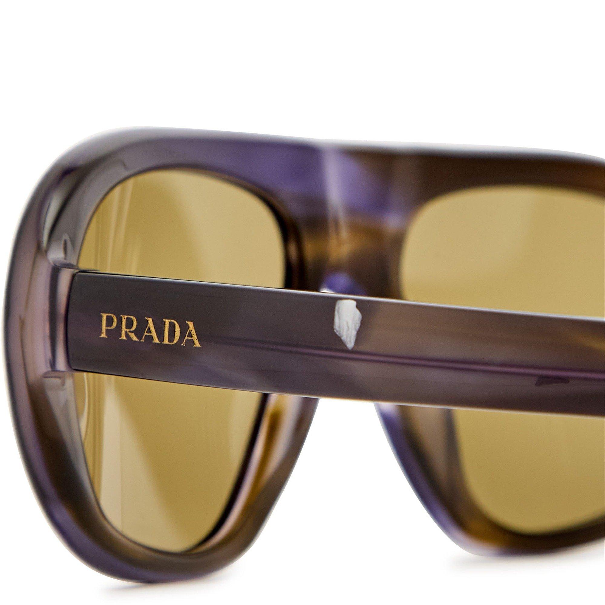 BROWN AND OTHER - Prada - PRADA U ACETATE AVIATOR - 3