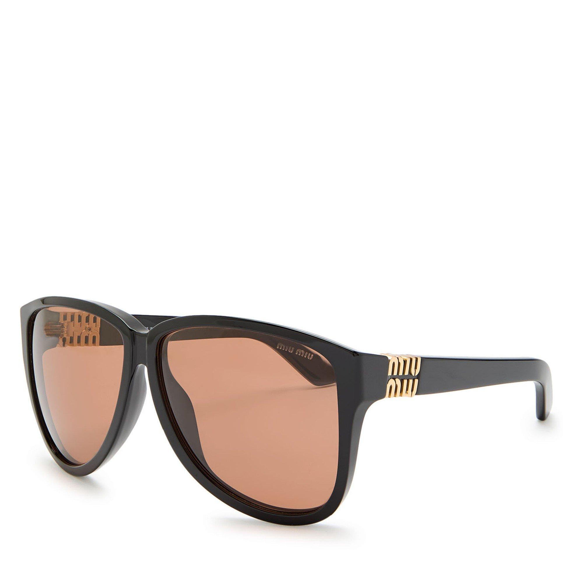 BLACK - Miu Miu - MIU MIU BUTTERFLY ACETATE