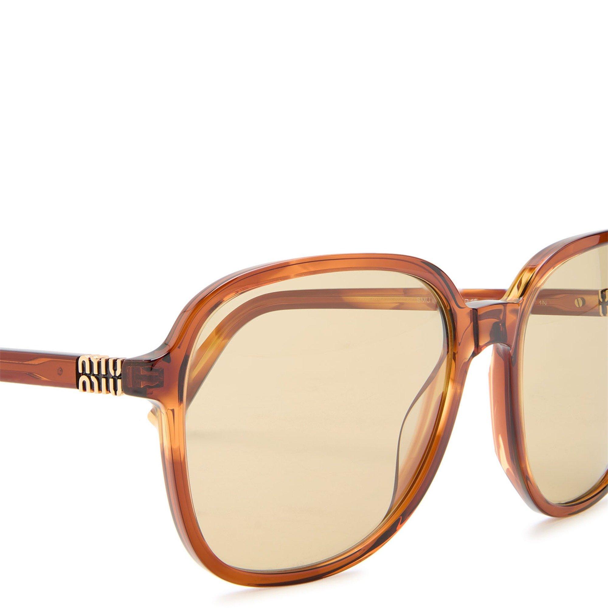 BROWN AND OTHER - Miu Miu - MIU MIU OS ACETATE SG - 3