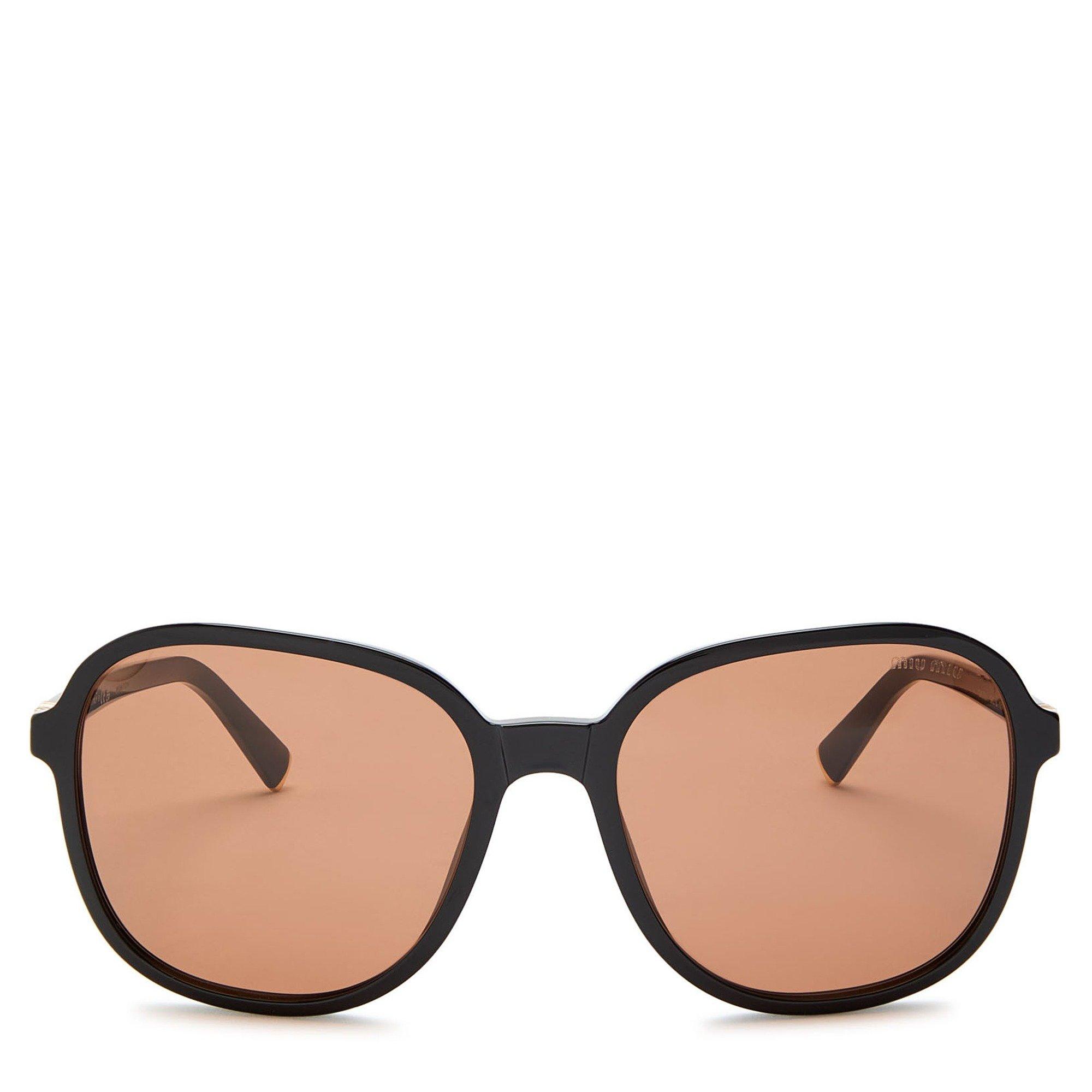 BLACK - Miu Miu - MIU MIU OS ACETATE SG - 2