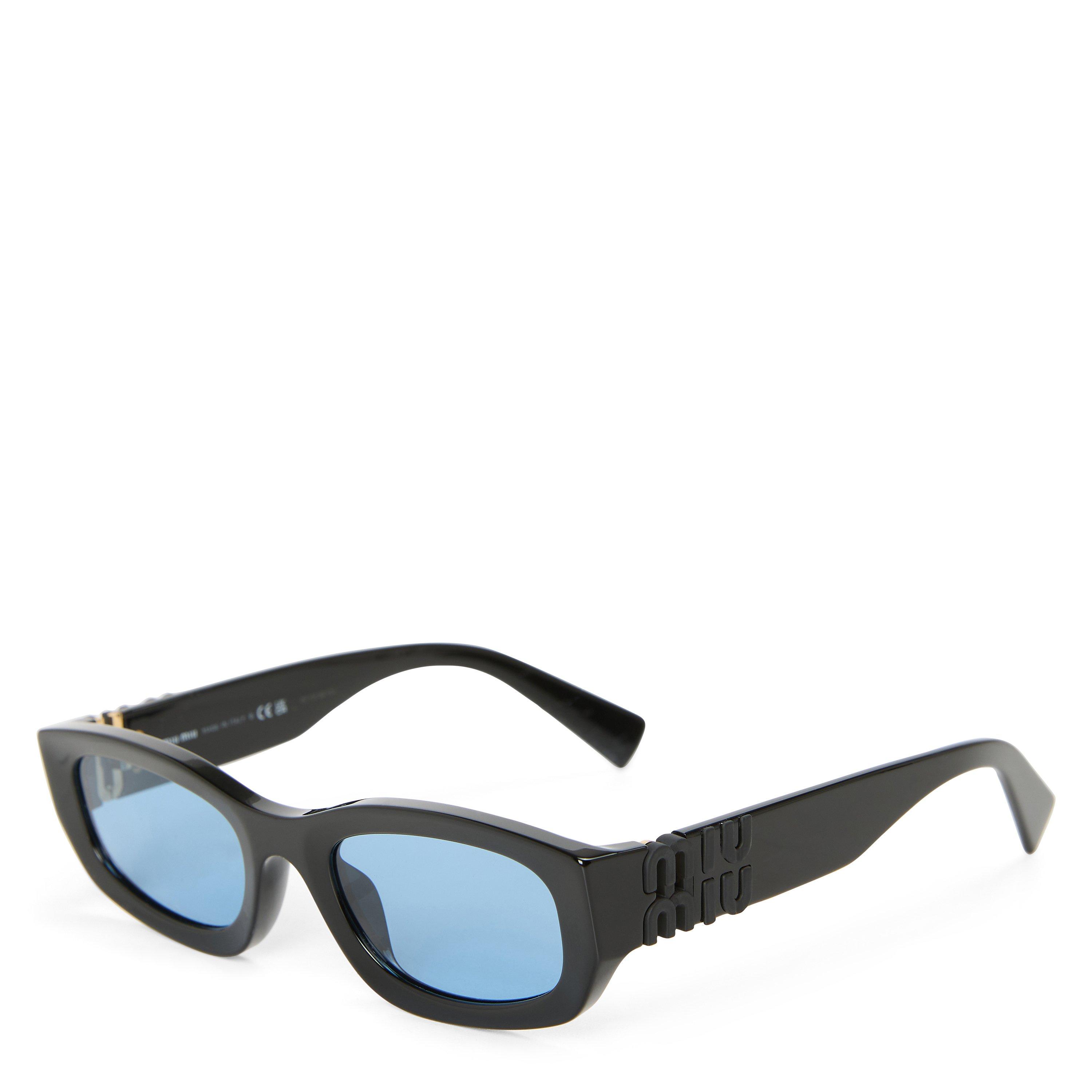 Women's Narrow Acetate Rectangle Sunglasses