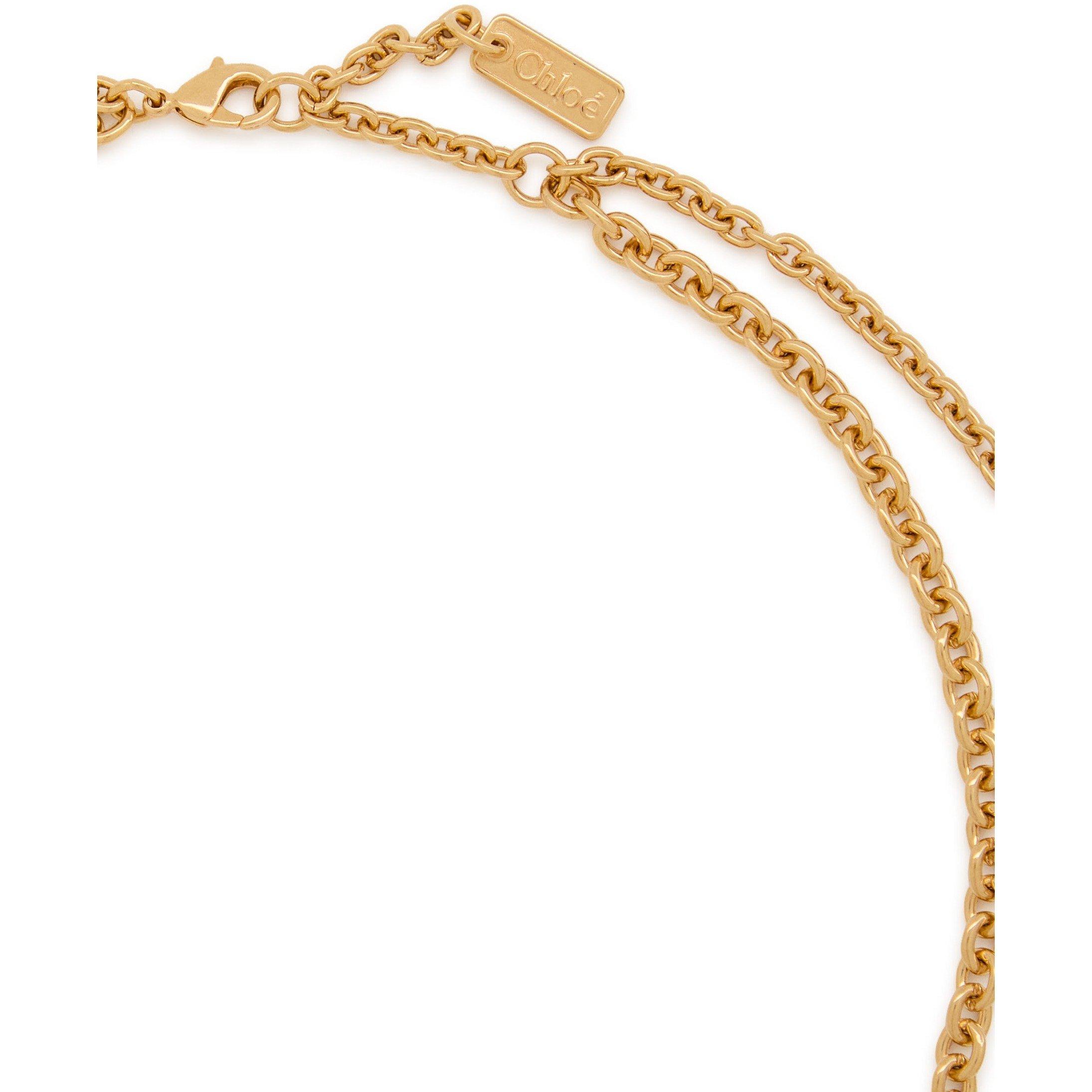 GOLD - Chloe - Dual coin necklace - 4
