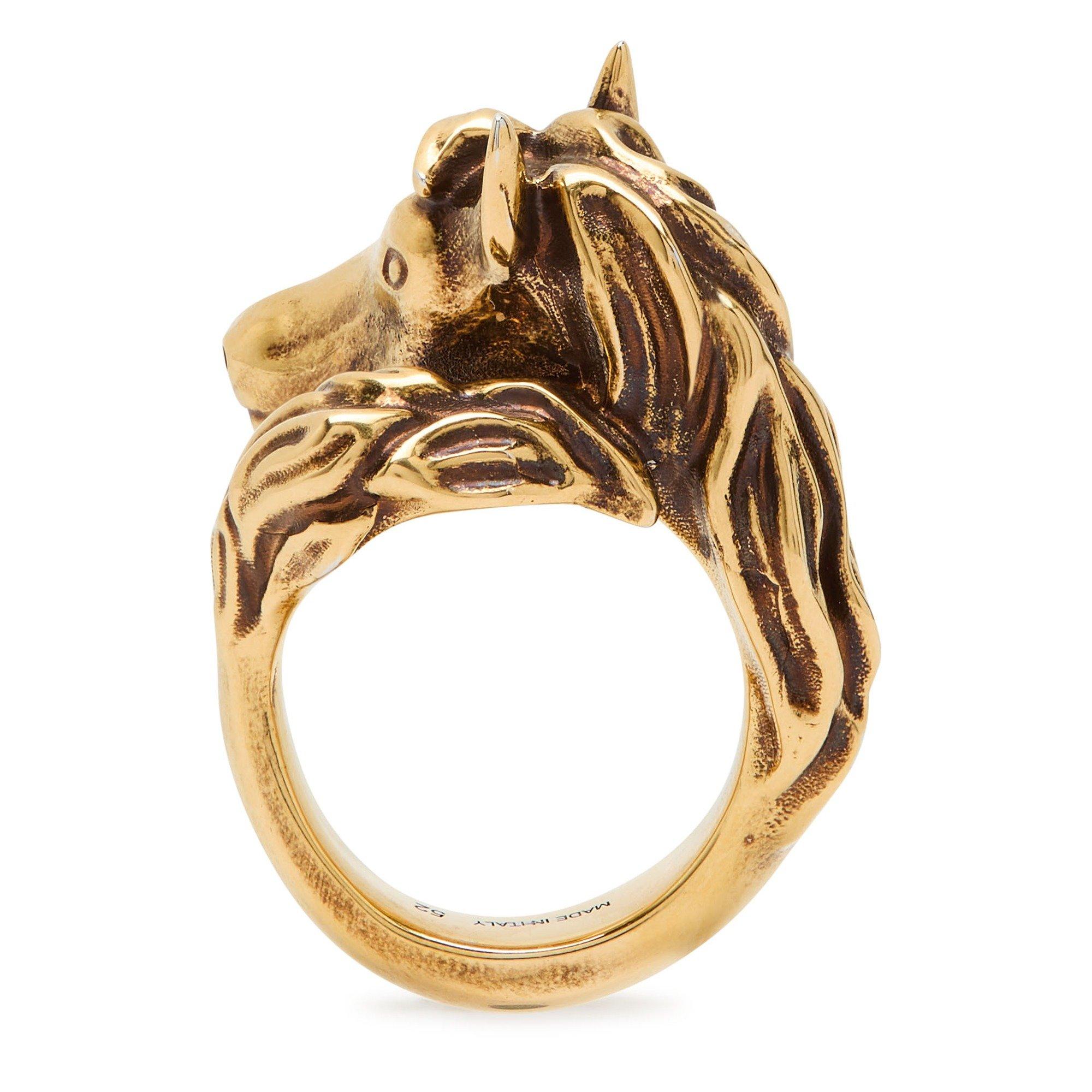 GOLD - Chloe - Horse ring - 4