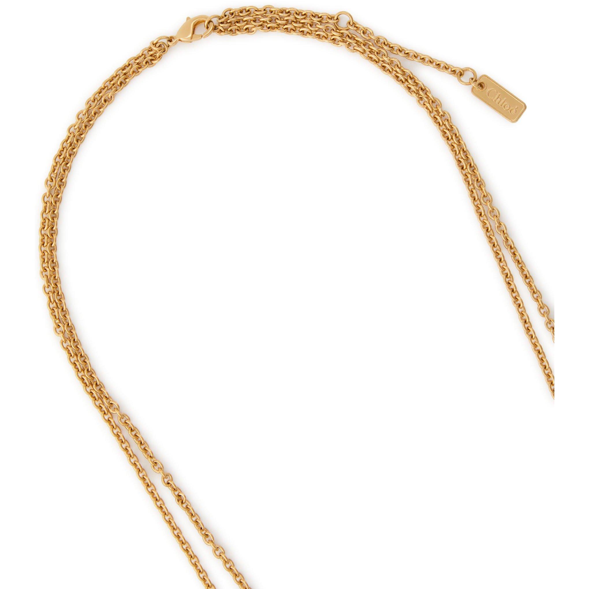 GOLD - Chloe - Horse pendant chain neckla - 4