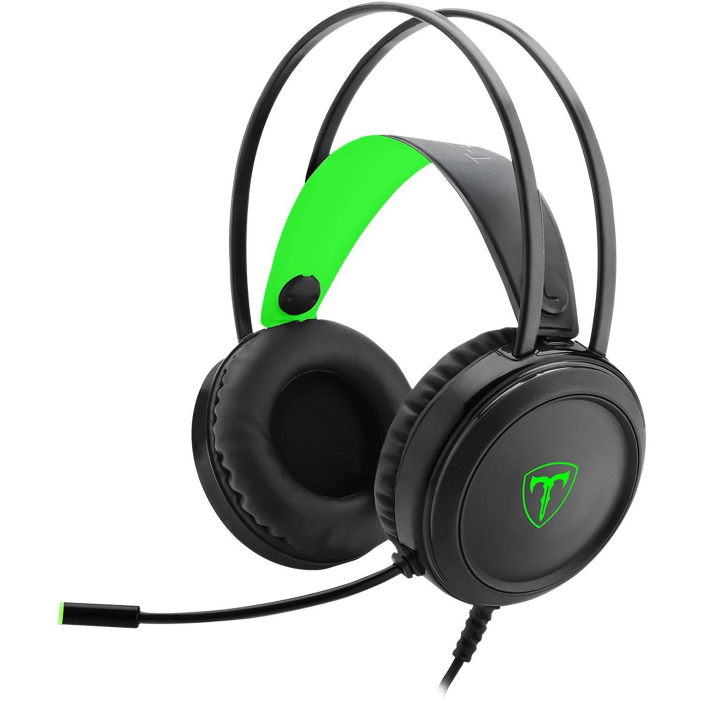 Black/Green - T-DAGGER - Ural TRGH202 Headset - 1