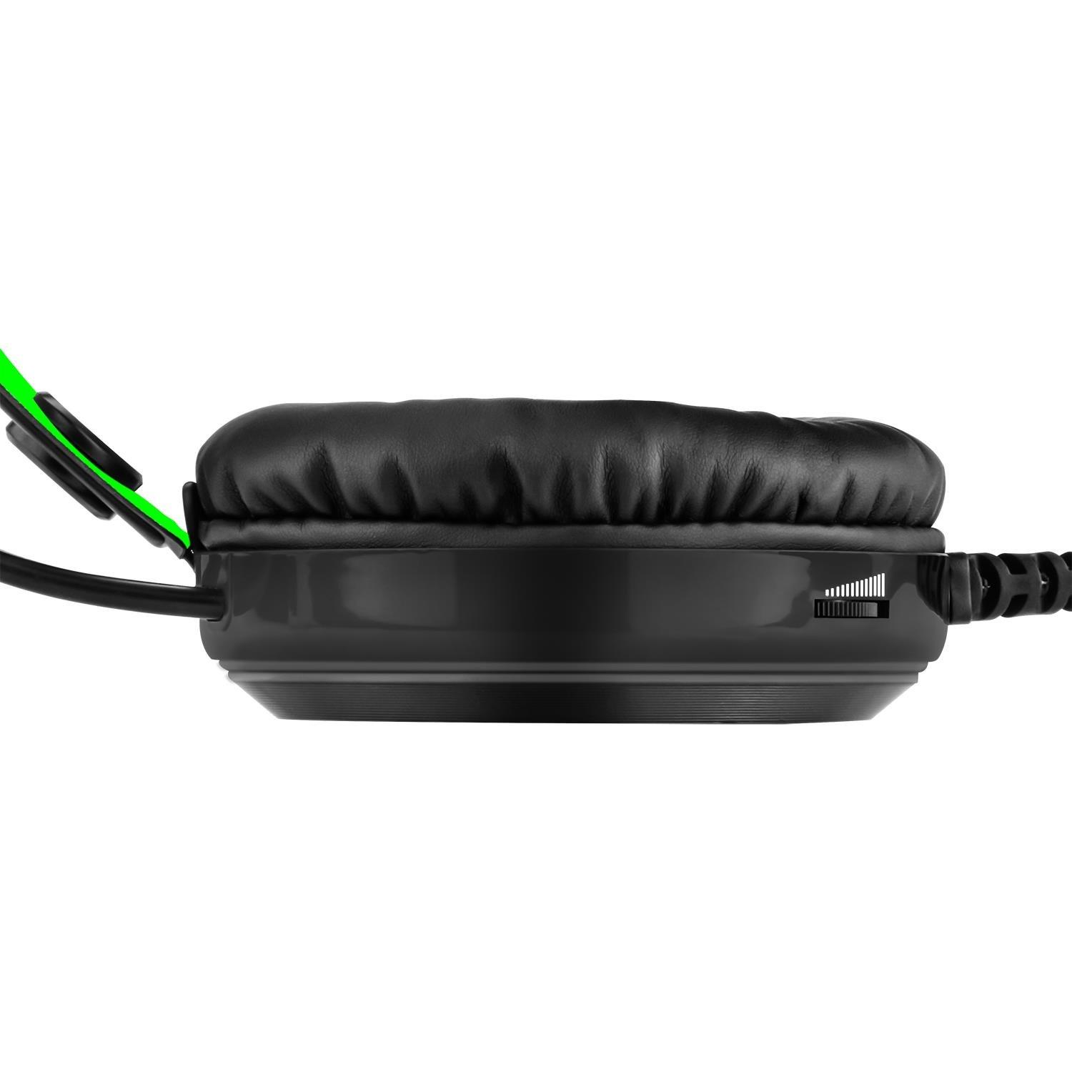 Black/Green - T-DAGGER - Ural TRGH202 Headset - 8
