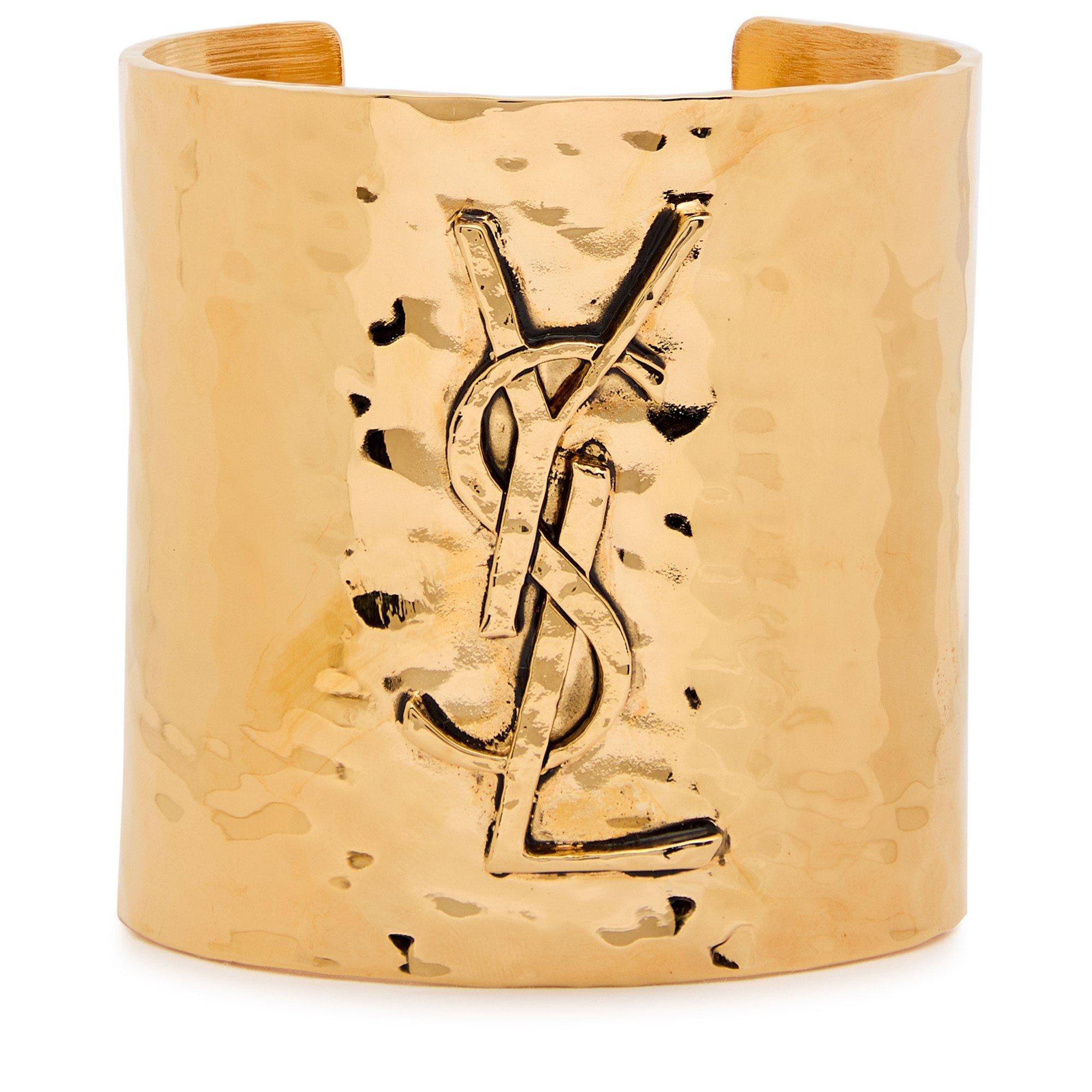GOLD - Saint Laurent - MANCHETTE MARTELEE C - 1
