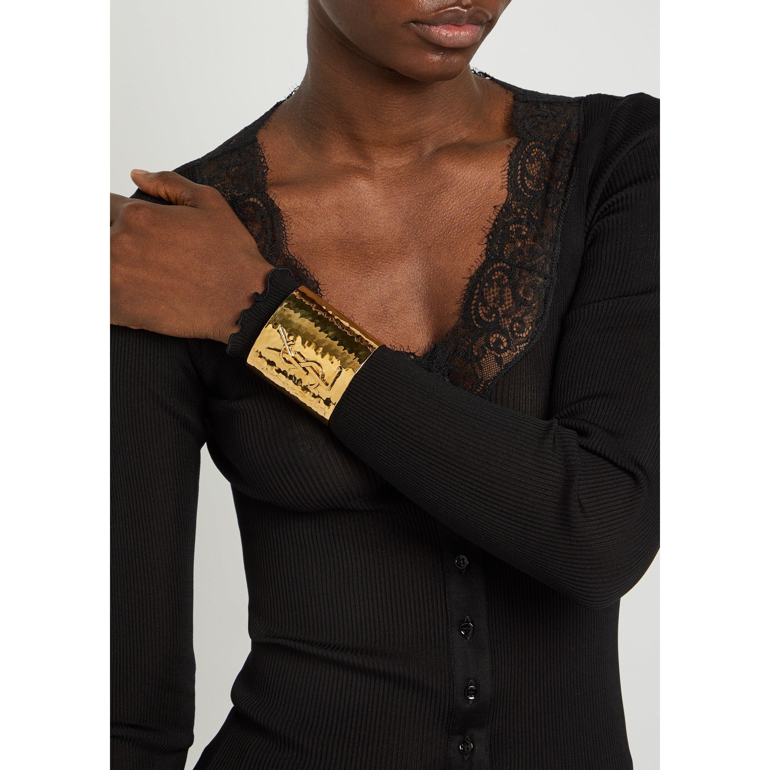 GOLD - Saint Laurent - MANCHETTE MARTELEE C - 3