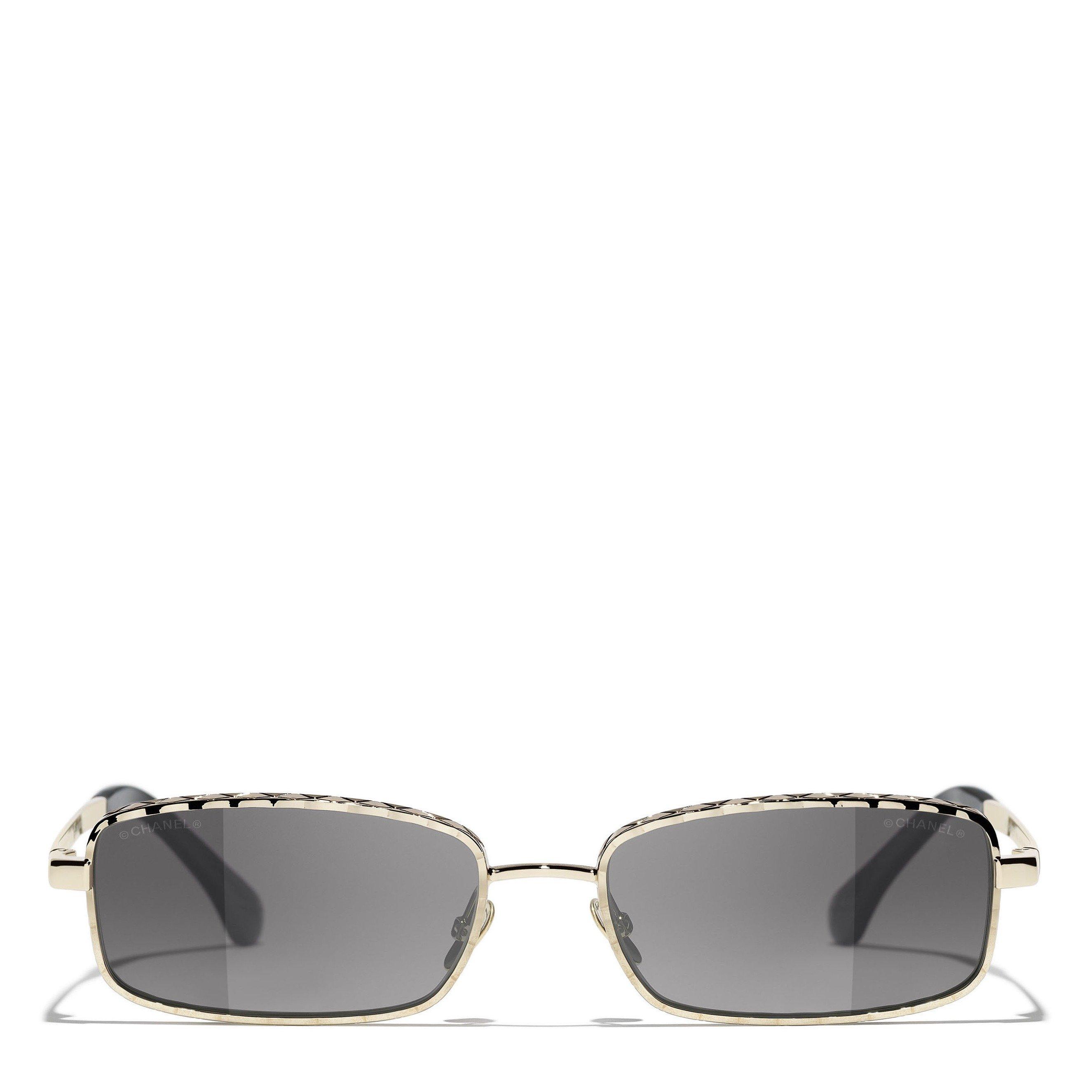 BLACK AND OTHER - CHANEL - CHANEL F RECTANGLE METAL SG - 2