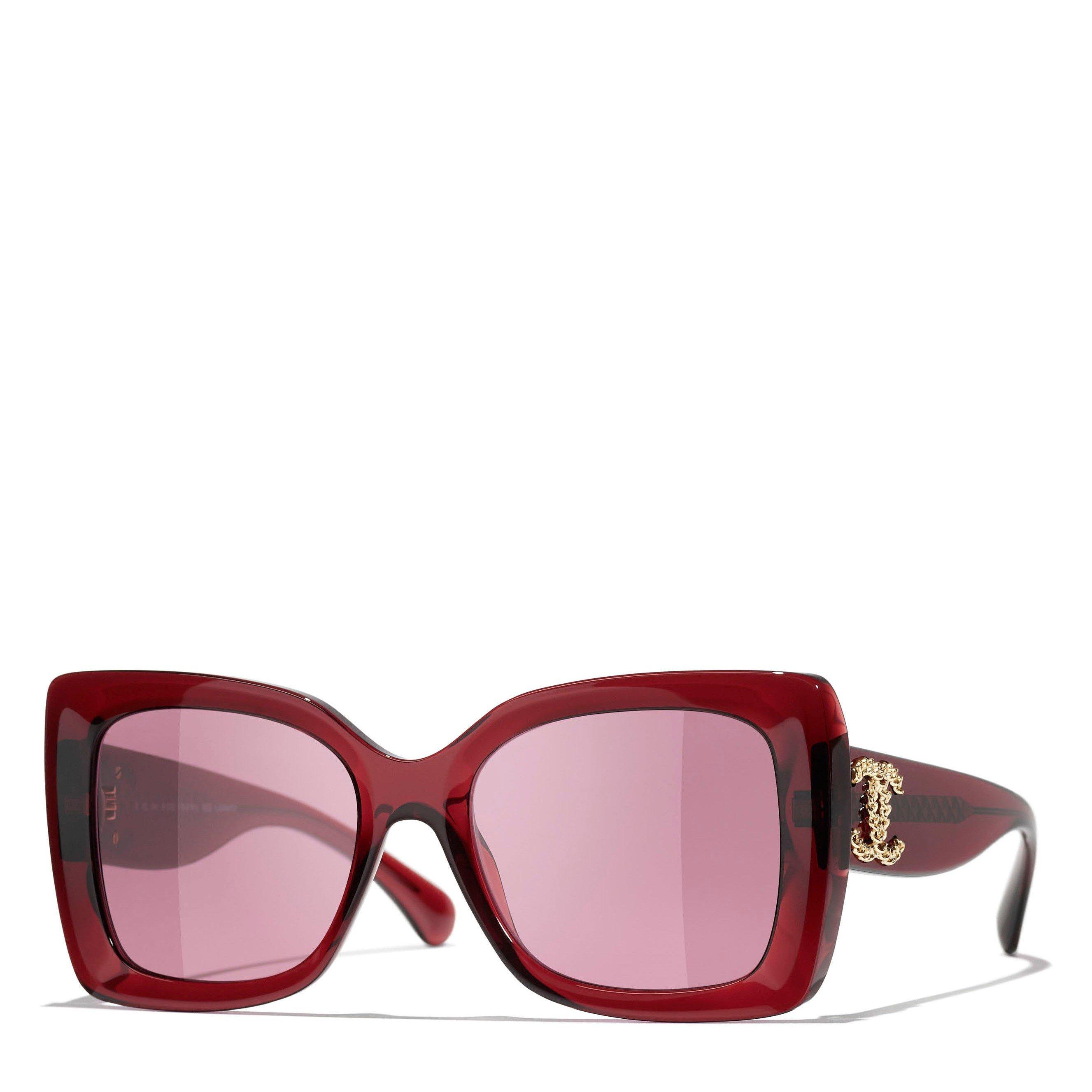 RED - CHANEL - CHANEL LOGO DETAIL BUTTERFLY S - 1