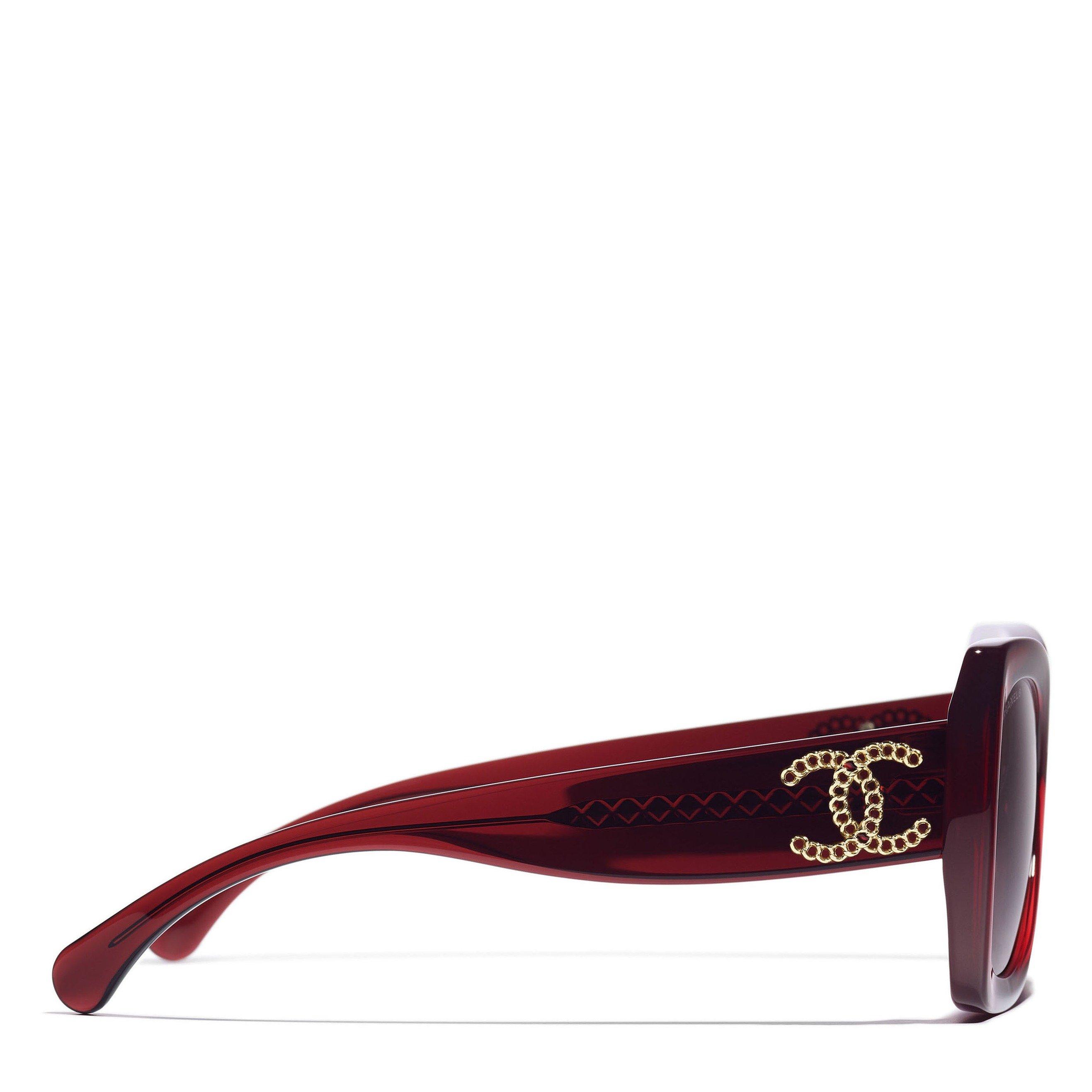 RED - CHANEL - CHANEL LOGO DETAIL BUTTERFLY S - 3