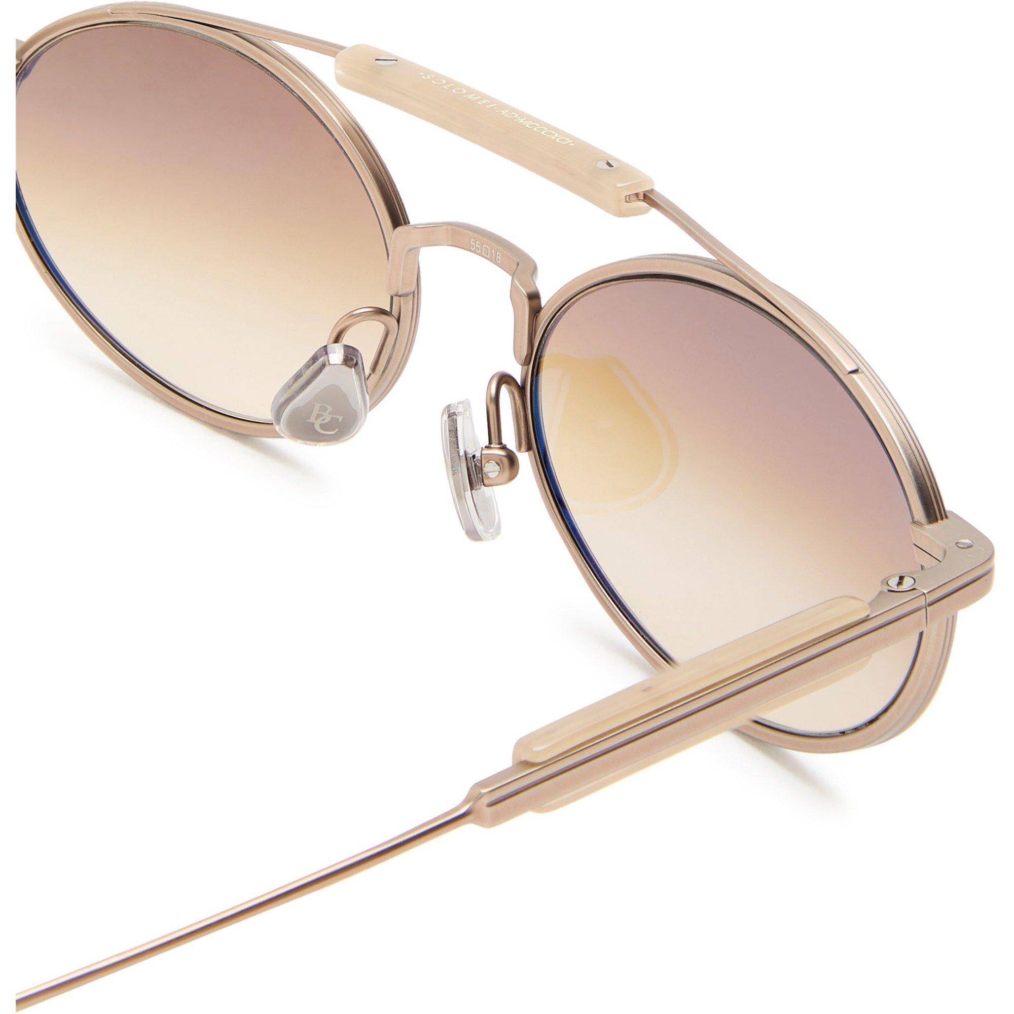 PINK AND OTHER - Brunello Cucinelli - Titanium Aviator Sunglasses - 3