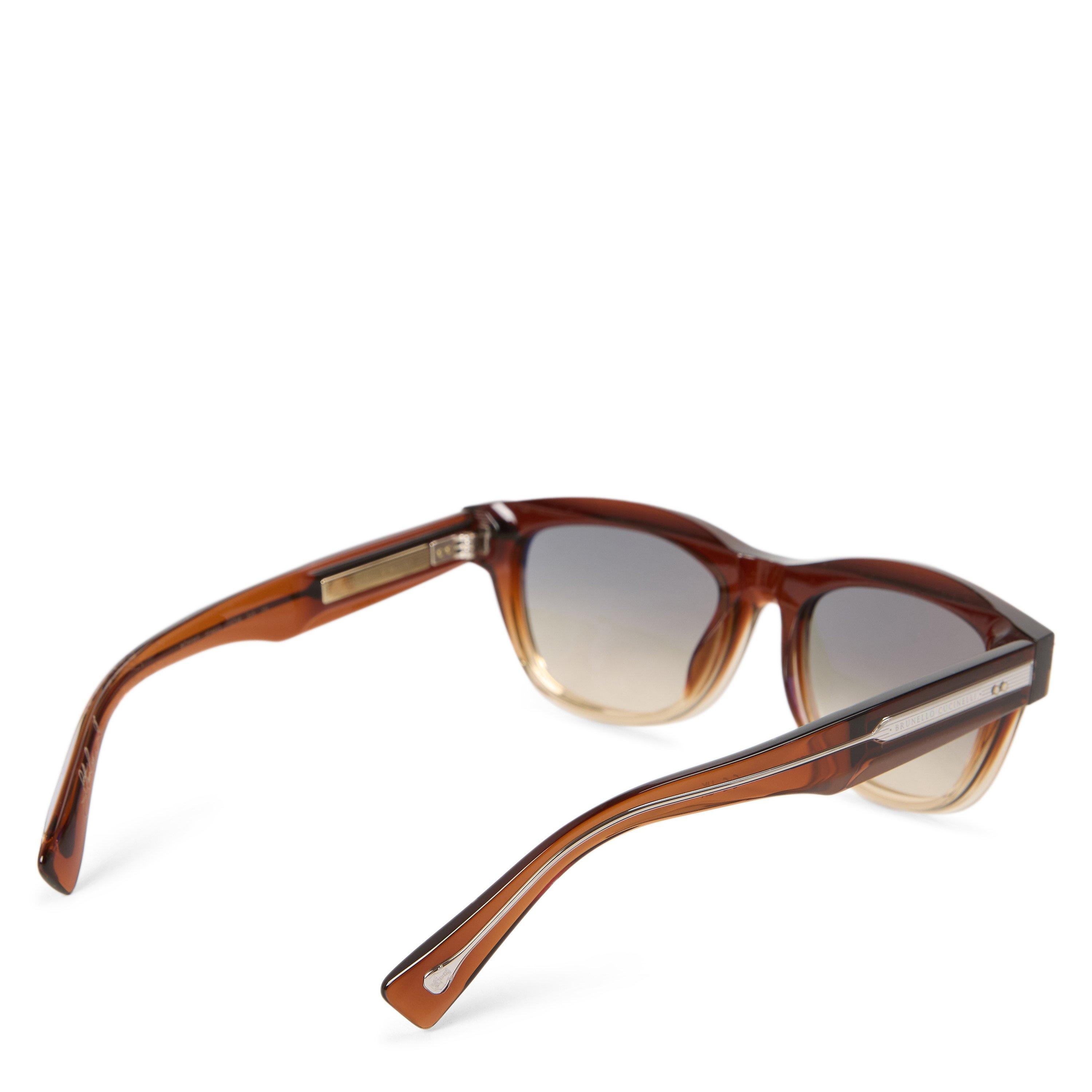 BROWN BROWN - Brunello Cucinelli - BC STANLEY J WAYFARER SG - 2