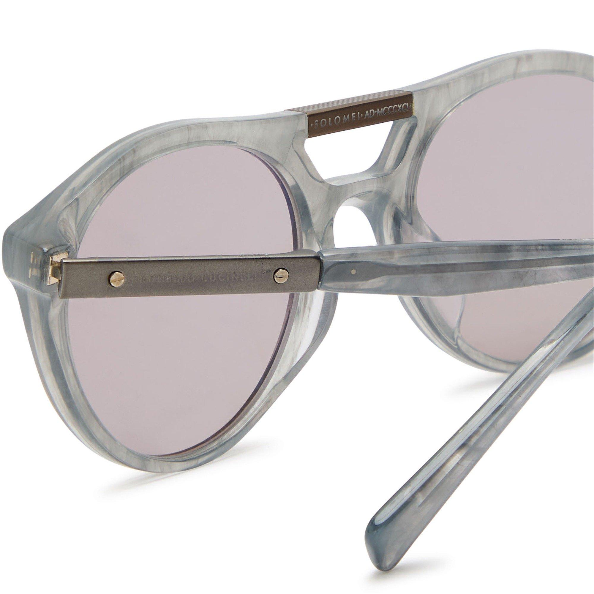 GREY - Brunello Cucinelli - BC FLATTOP ACETATE SG - 3
