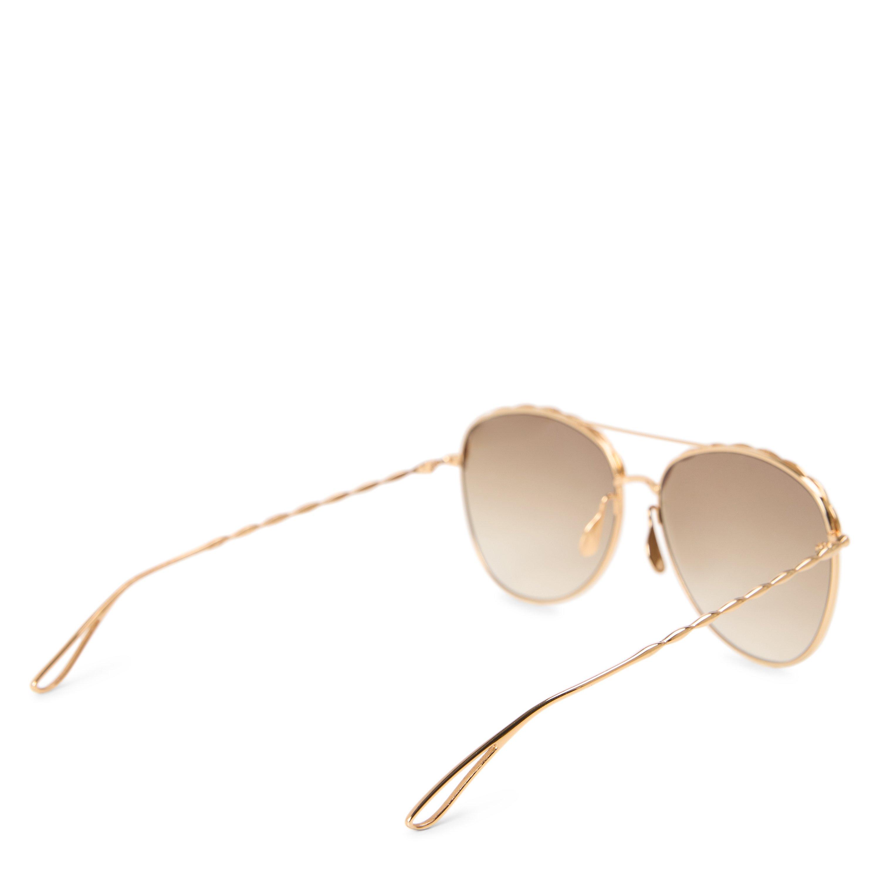 GOLD - Elie Saab - Women's ES 008/S09 Aviator Sunglasses - 2