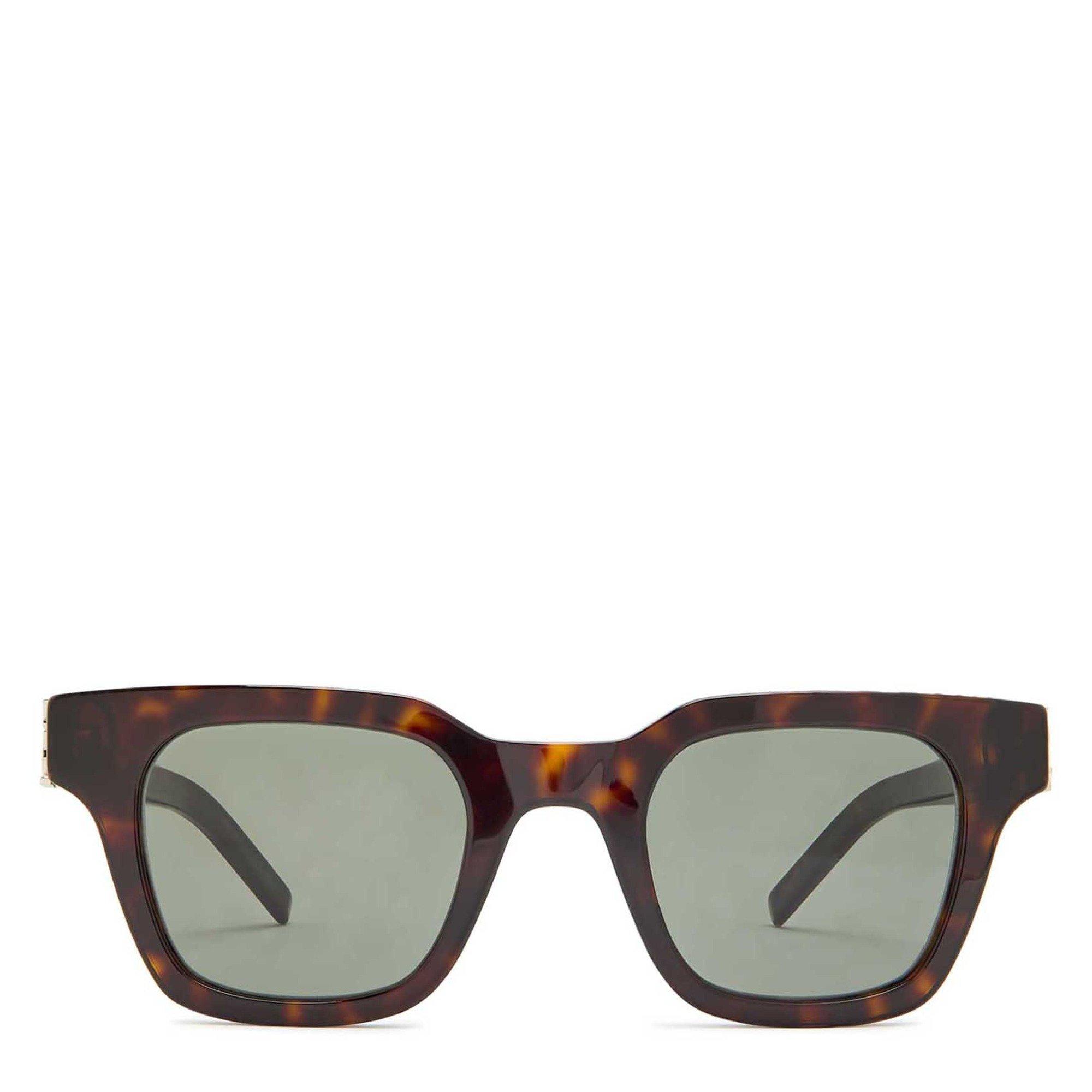 BROWN HAVANA - Saint Laurent - Acetate Wayfarer Sunglasses - 2