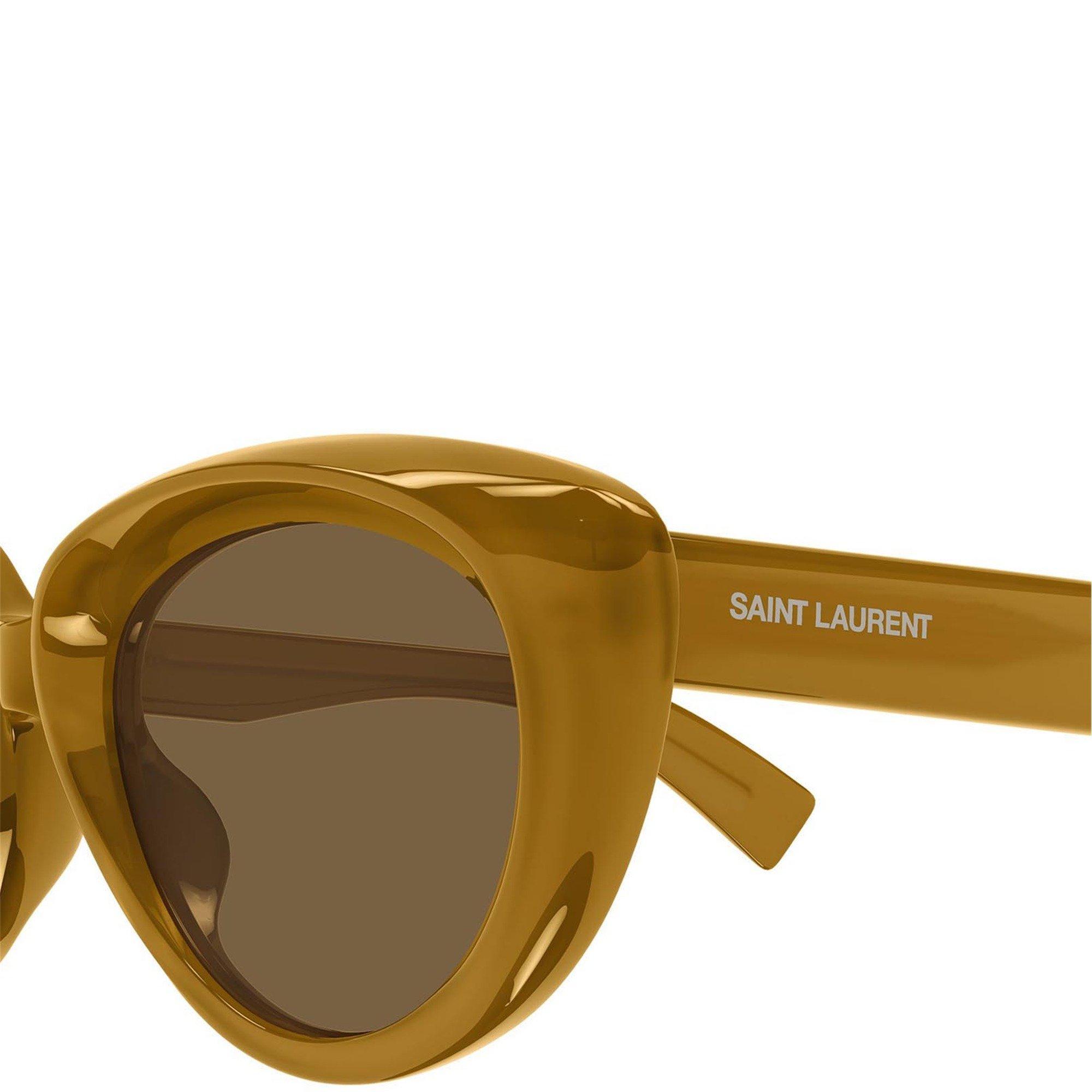 YELLOW AND OTHE - Saint Laurent - SL F CATEYE ACETATE SG - 3