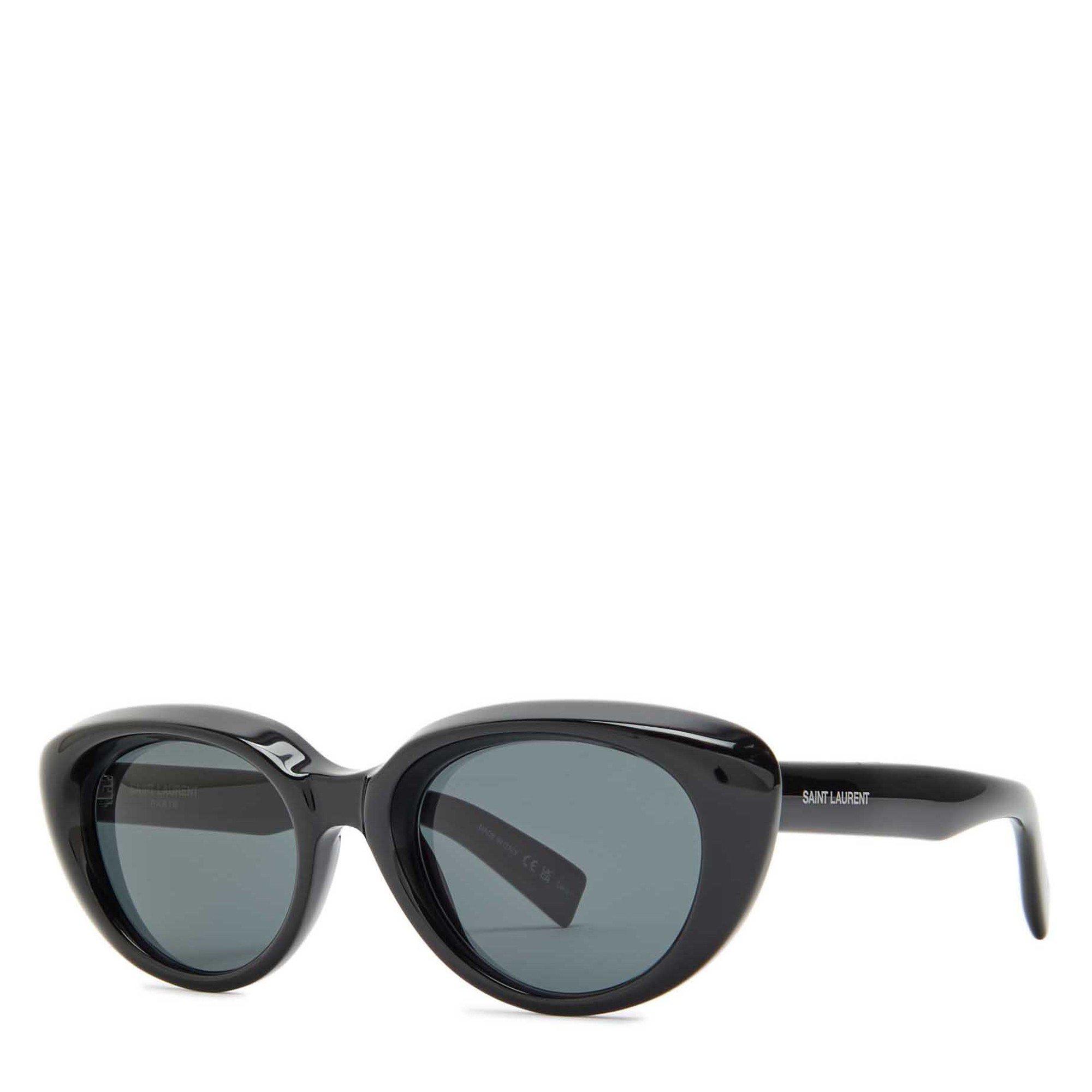 BLACK - Saint Laurent - SL F CATEYE ACETATE SG
