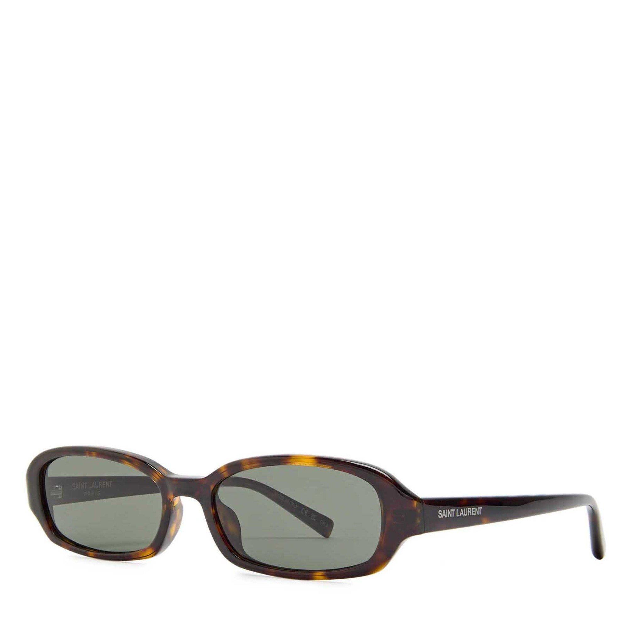BROWN HAVANA - Saint Laurent - SL F ERIN NARROW ACETATE SG - 1