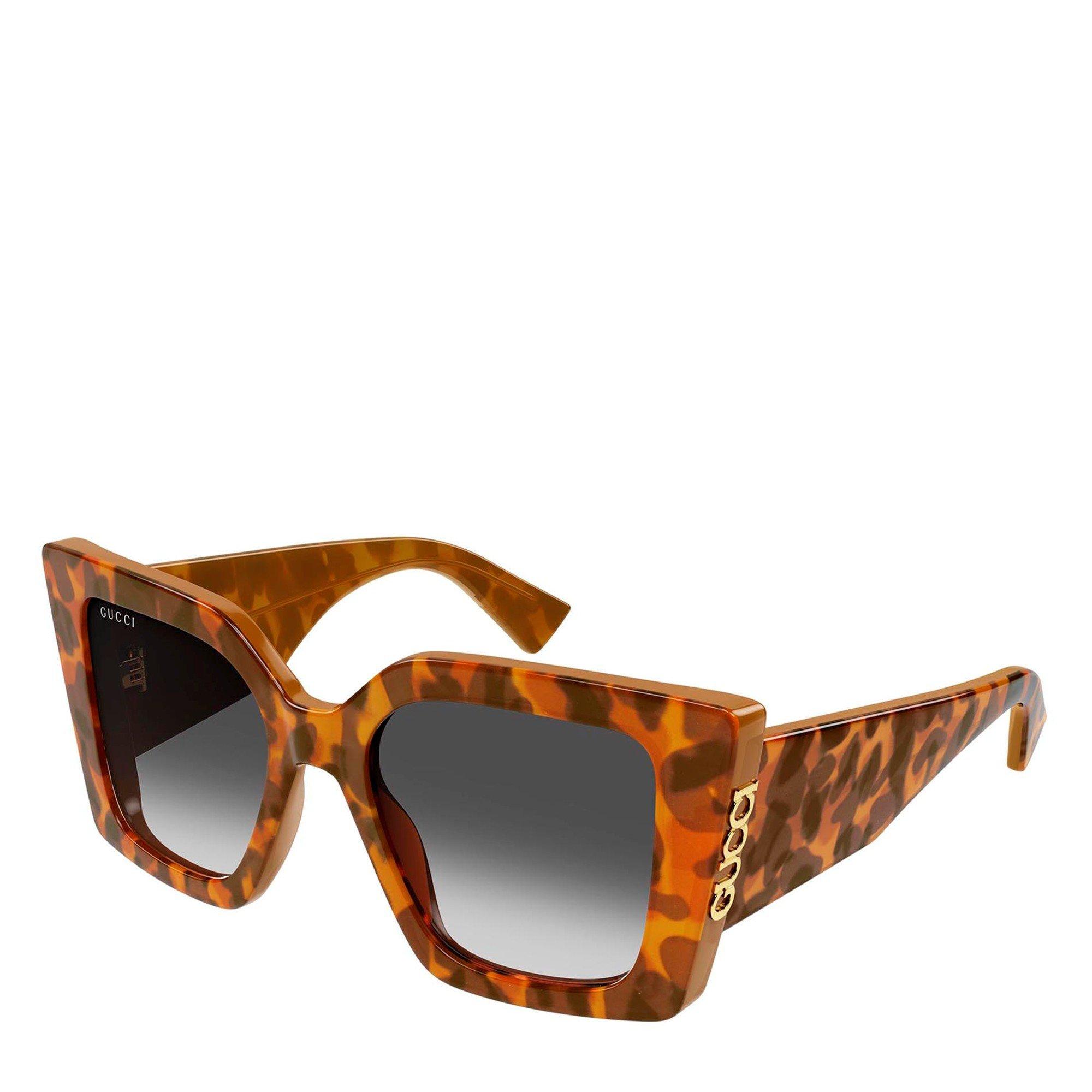 BROWN HAVANA - Gucci - GUCCI F CATEYE ACETATE SG - 1