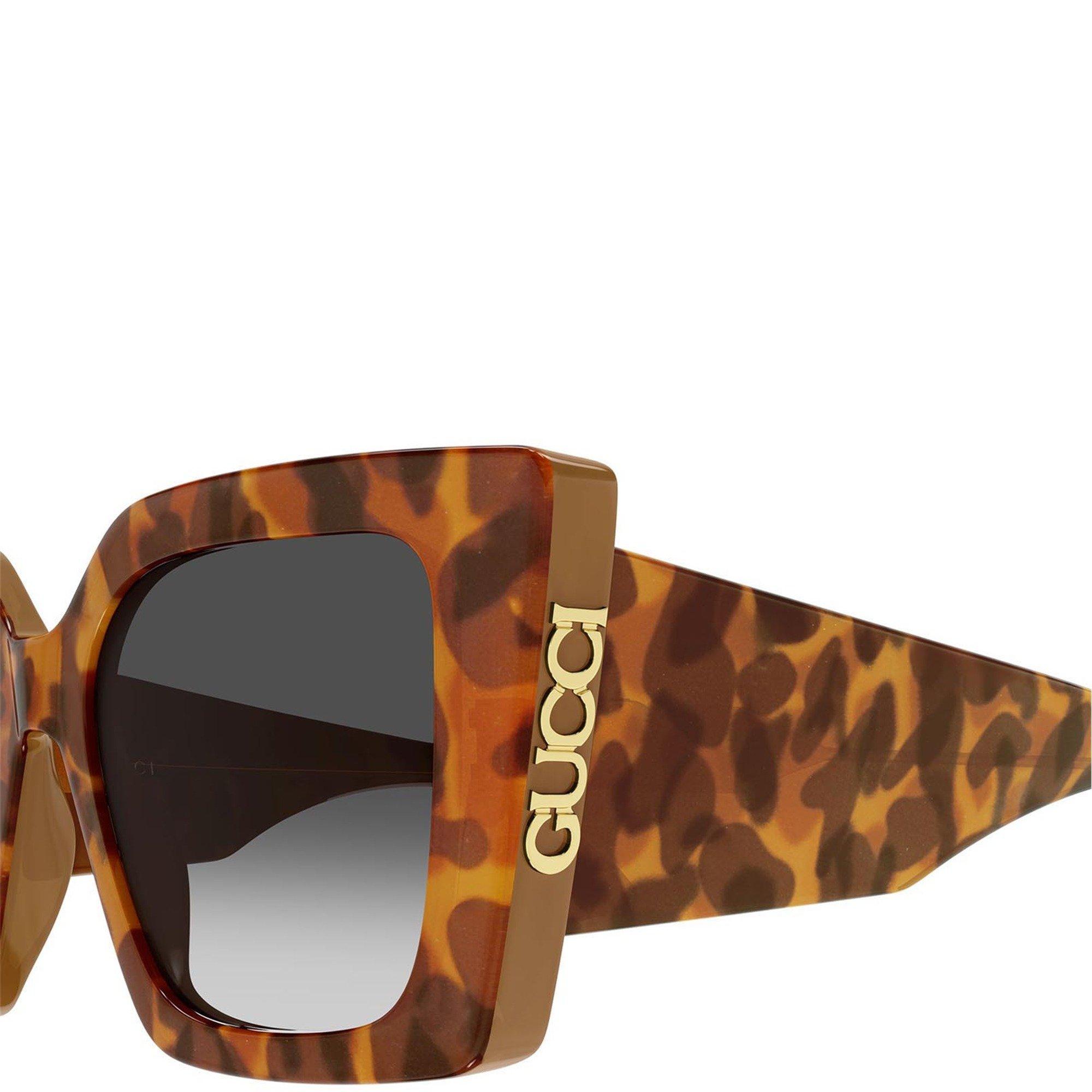 BROWN HAVANA - Gucci - GUCCI F CATEYE ACETATE SG - 3