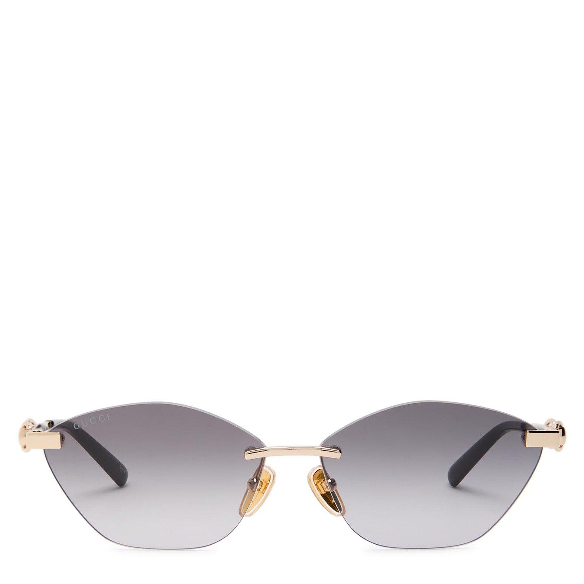 BLACK AND OTHER - Gucci - GUCCI U RIMLESS METAL SG - 2