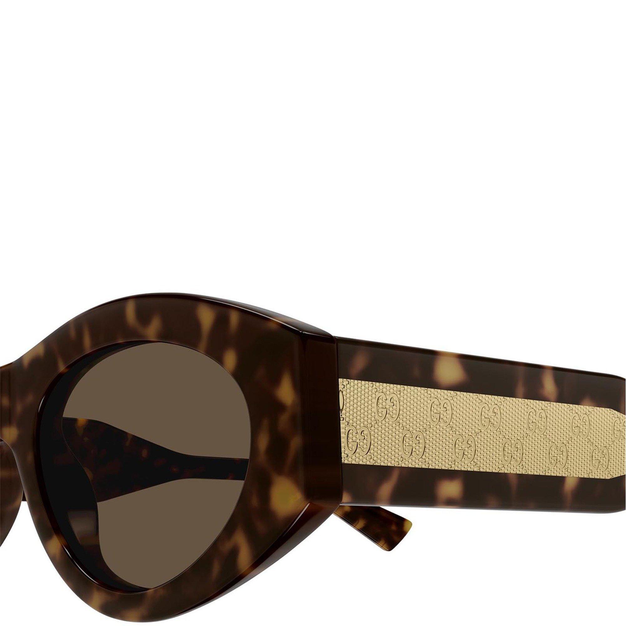 BROWN HAVANA - Gucci - GUCCI F CAT EYE ACETATE SG - 3