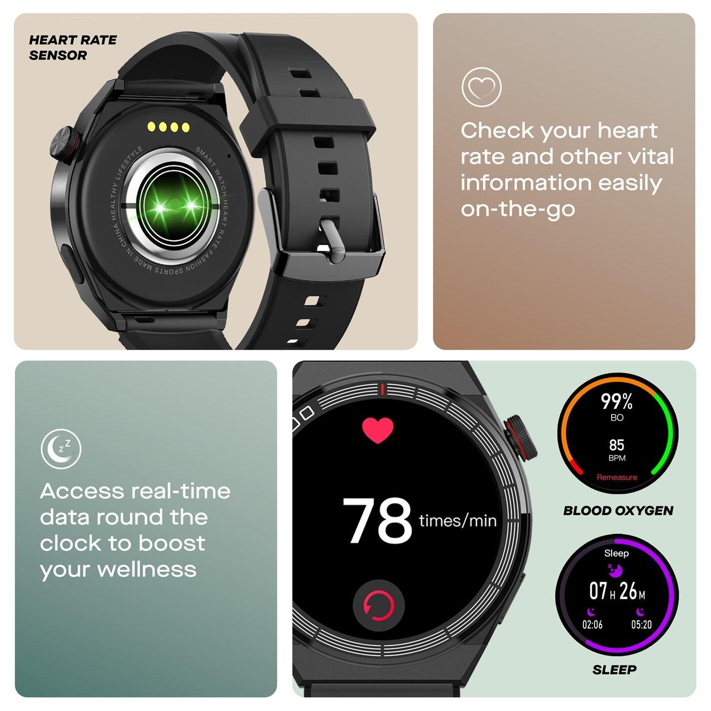 Black - Daewoo Electricals - Smart Watch - 3