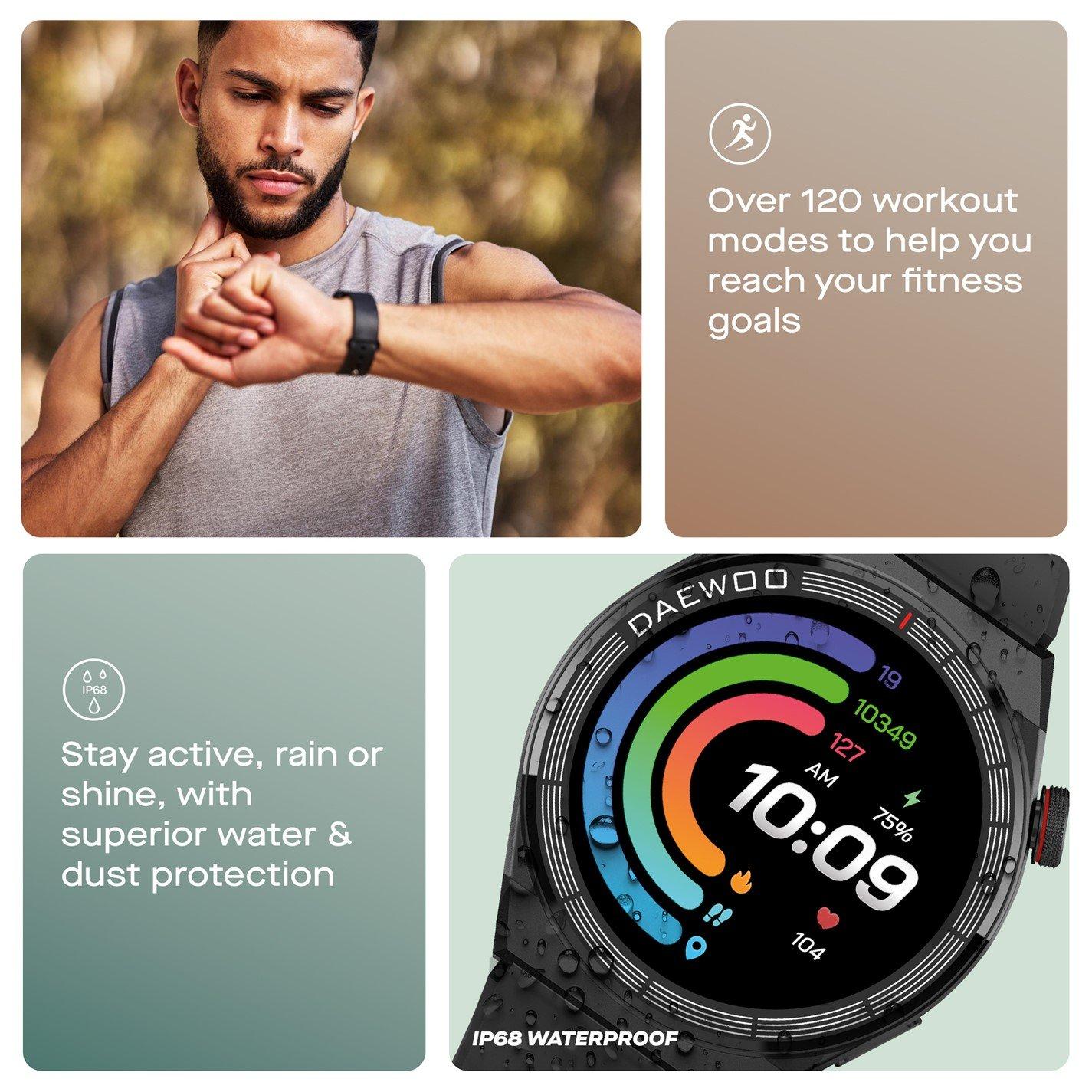 Black - Daewoo Electricals - Smart Watch - 4