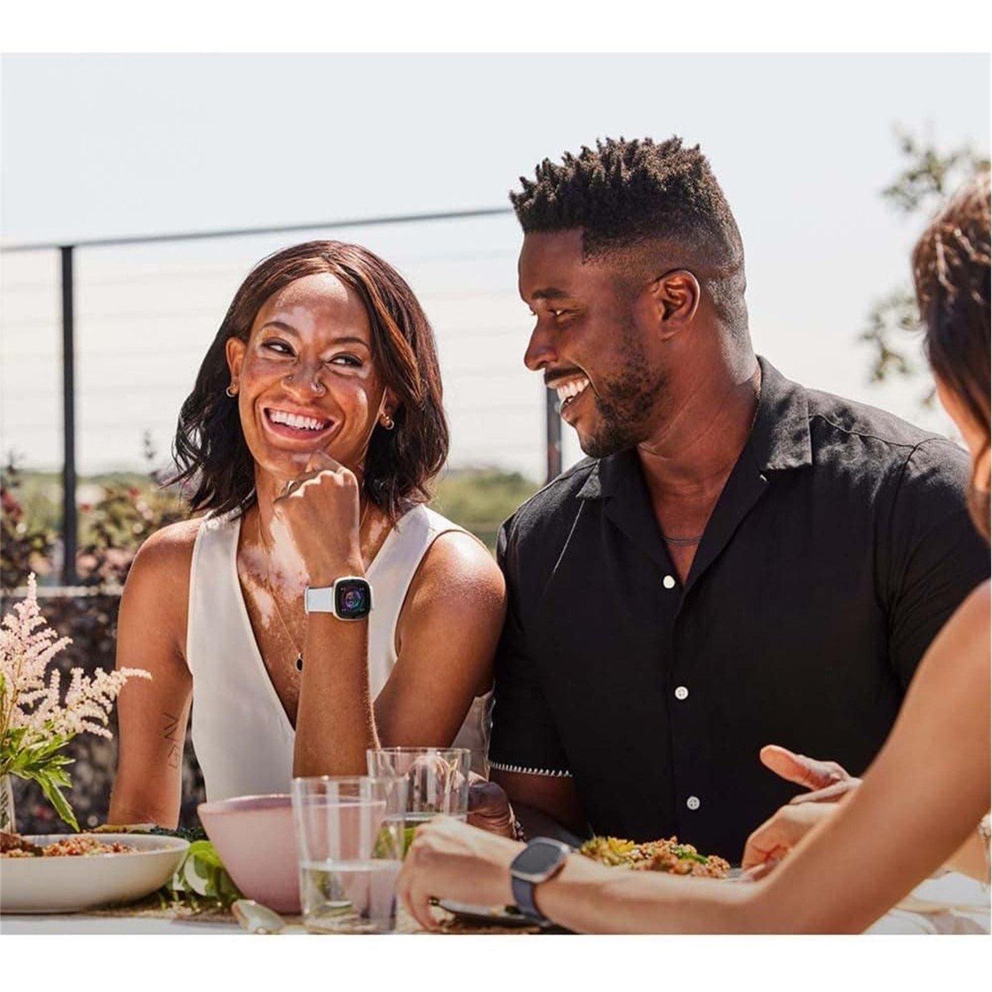 Silver - Fitbit - 2 Health and Fitness Smartwatch with built-in GPS advanced health features up to 6 days batt - 3