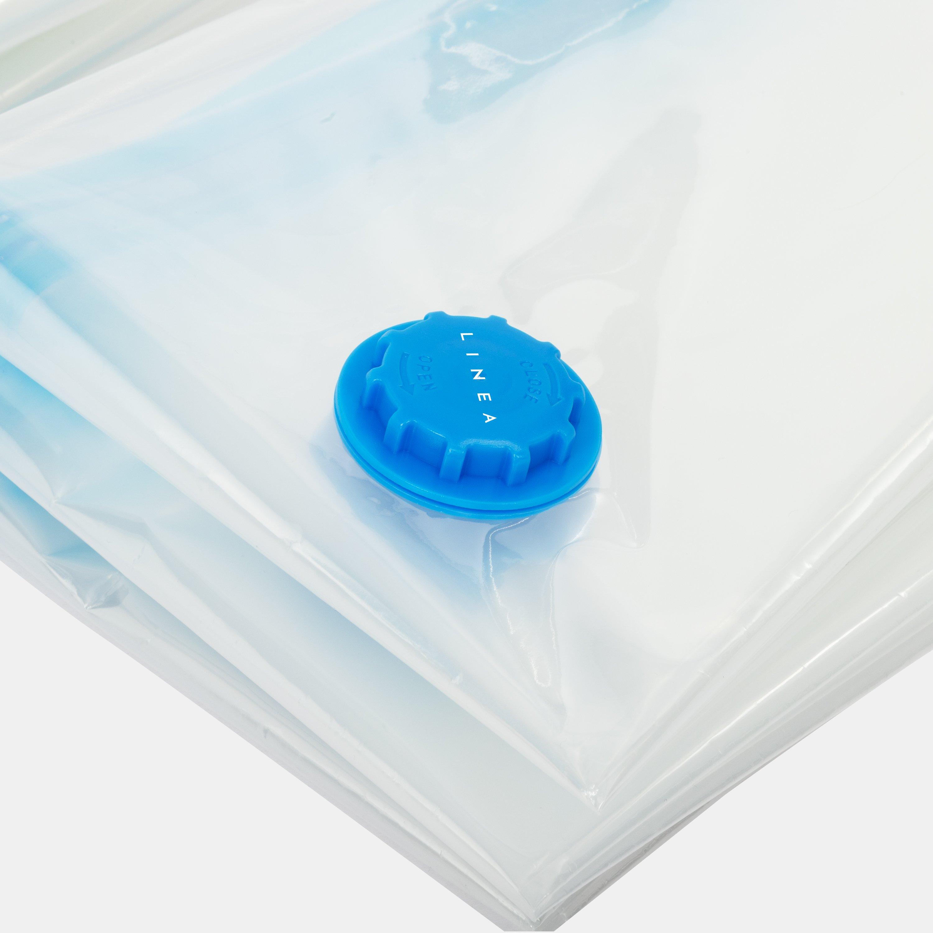 Clear - Linea - Waterproof Plastic Vacuum Storage Bags - 3