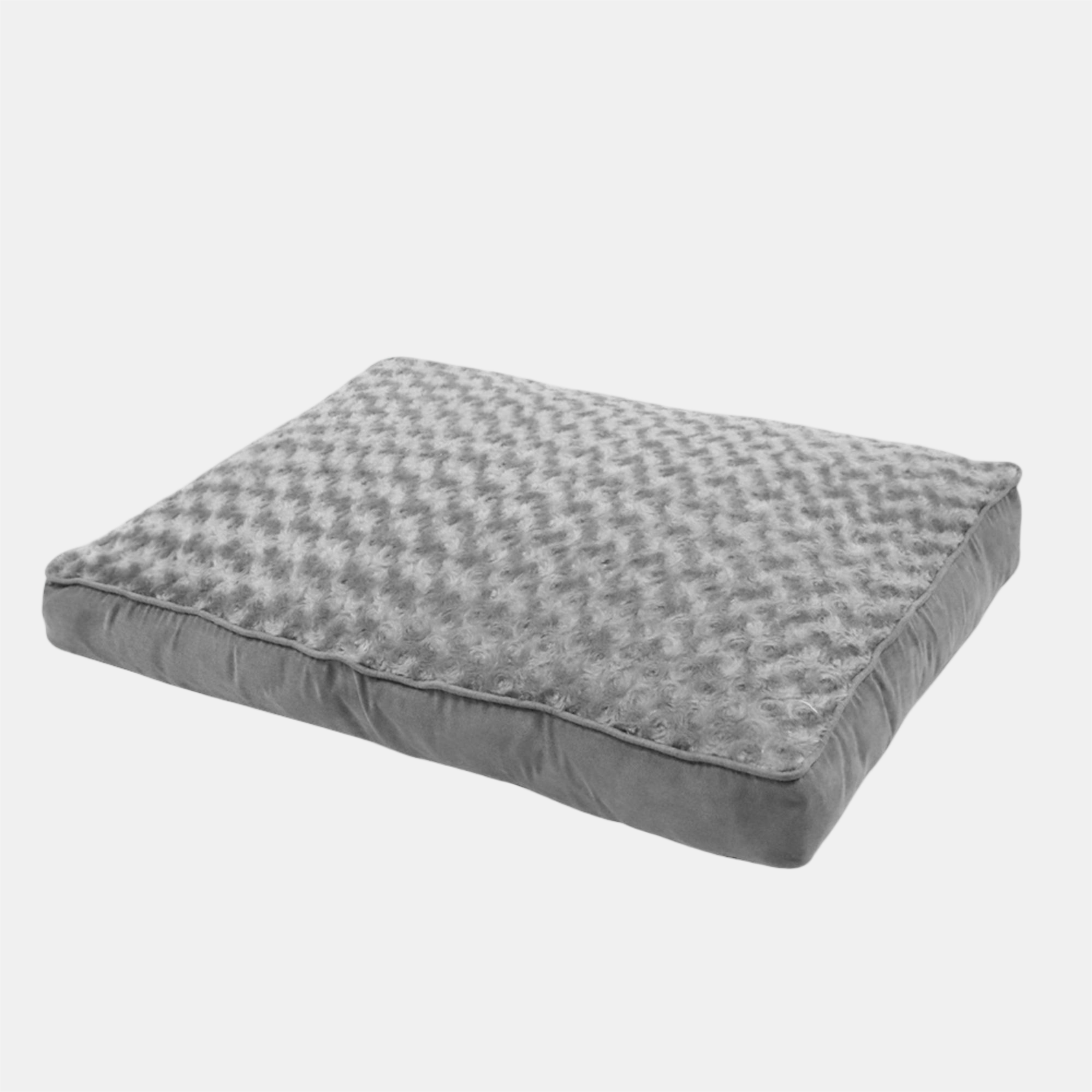 Grey - Waggy Tails - XL Sherpa Pet Bed - 2