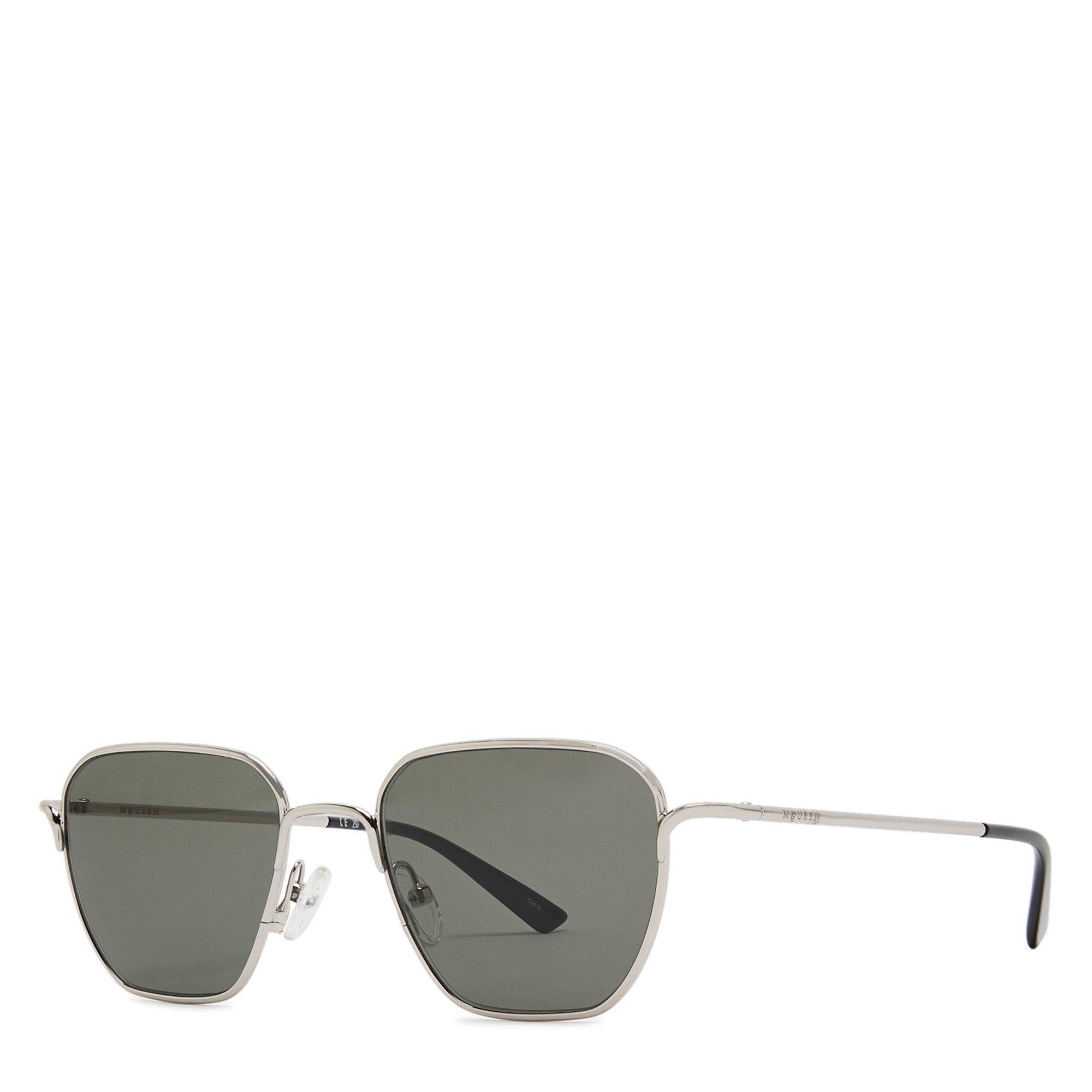 SILVER - Alexander McQueen - AMQ M DFRAME METAL SG
