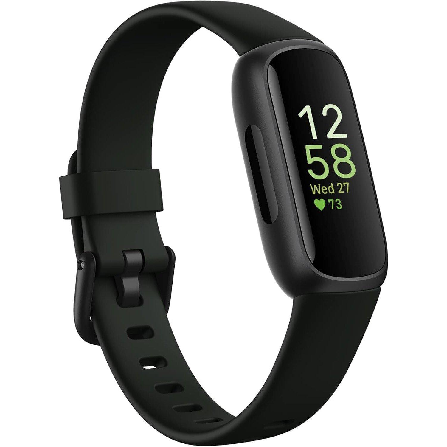 Crna - Fitbit - Inspire 3 Black/ Midnight Zen - 1