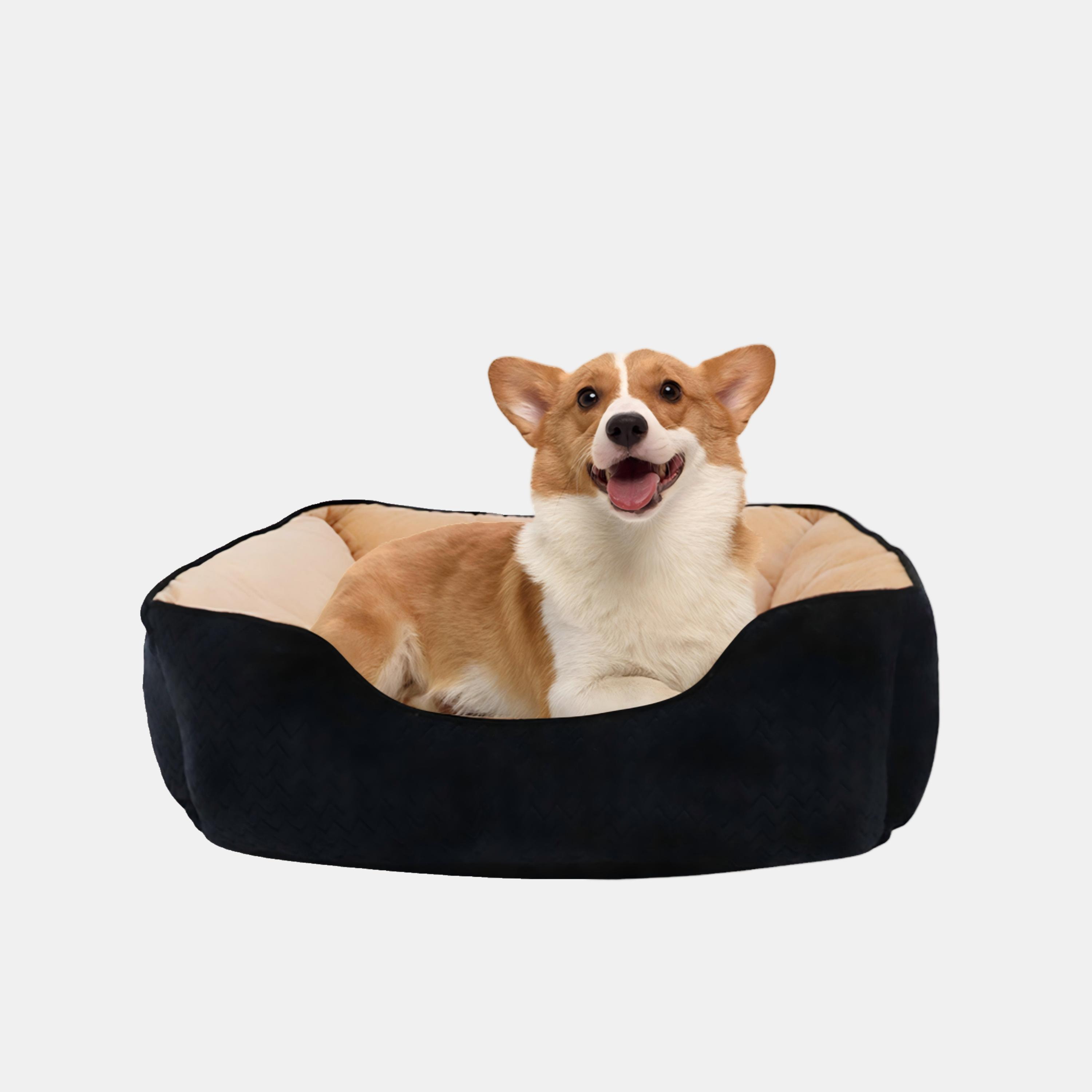 Giant Value Grey Square Pet Bed, 25-in main image 0