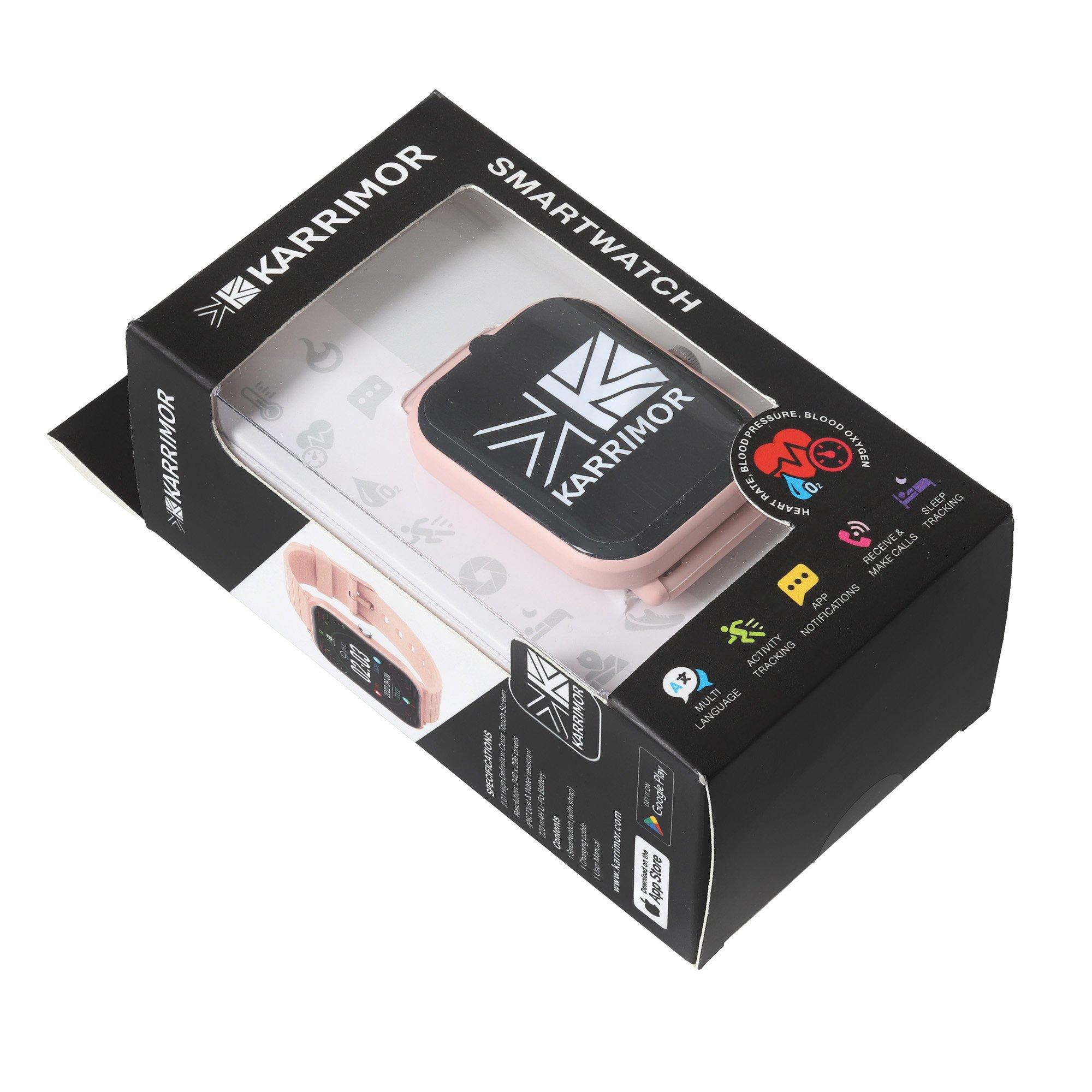 Lyserød - Karrimor - Smart Watch - 3