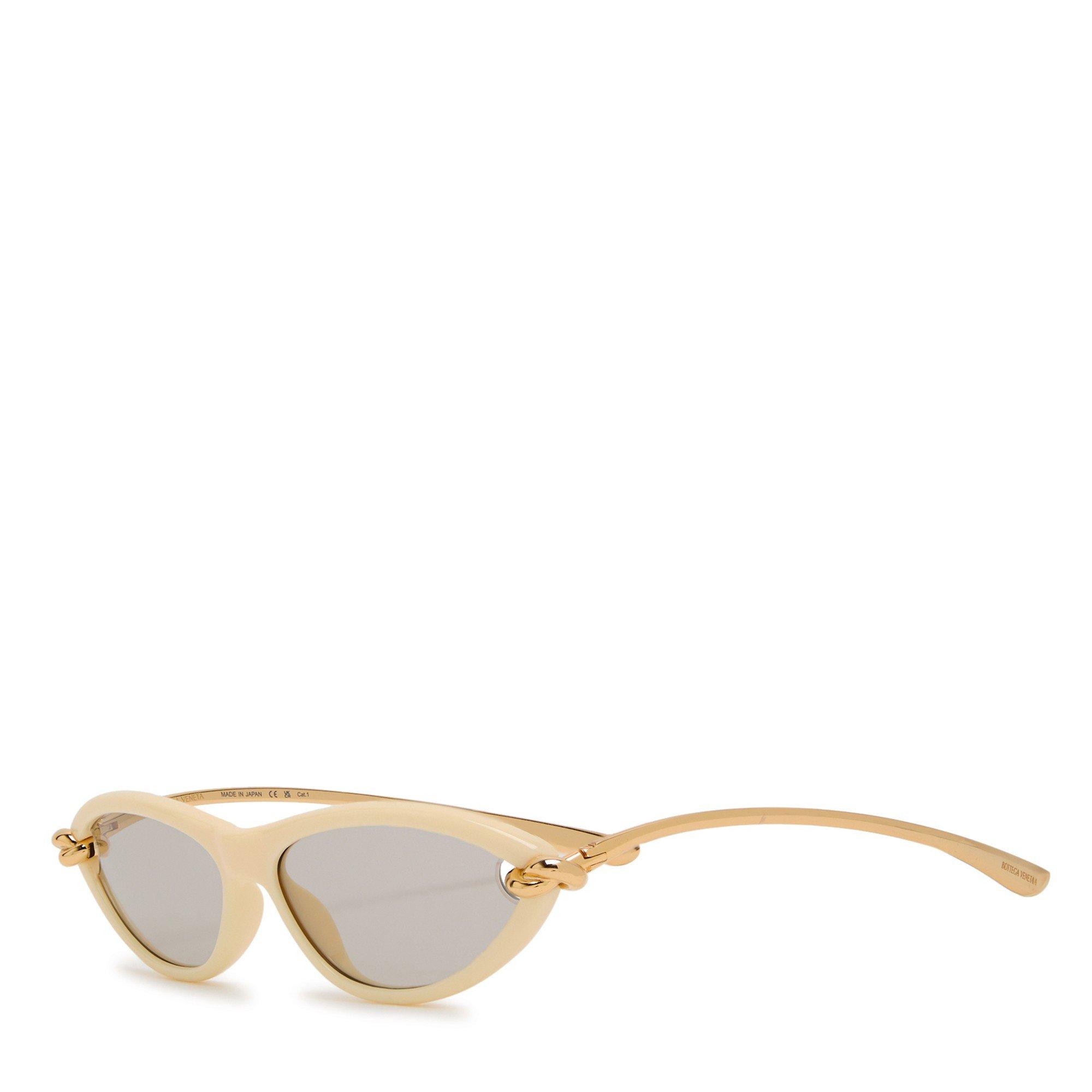 GOLD - Bottega Veneta - BV F CATEYE KNOT DETAIL METAL - 1